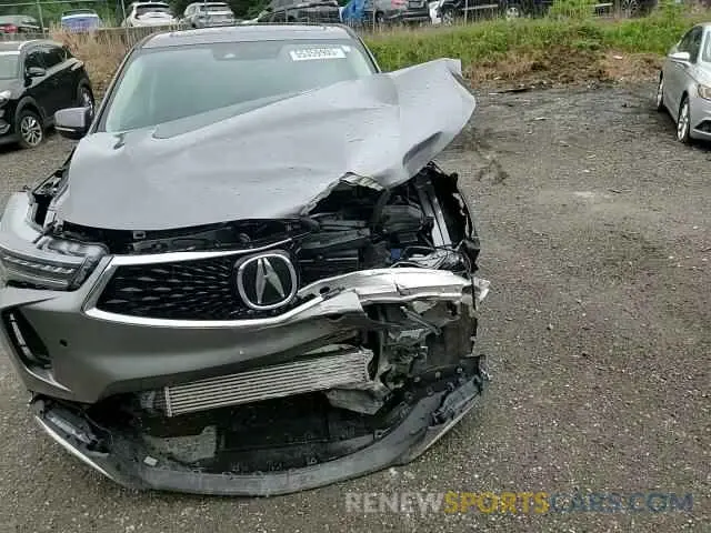 14 fotografías del automóvil dañado 5J8TC2H7XNL013573 ACURA RDX 2022