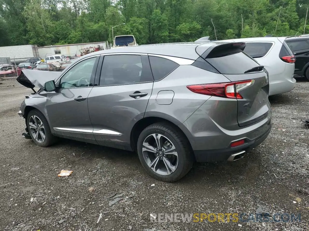 2 fotografías del automóvil dañado 5J8TC2H7XNL013573 ACURA RDX 2022