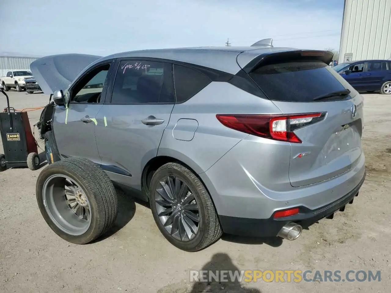 2 fotografías del automóvil dañado 5J8TC2H81NL003927 ACURA RDX 2022