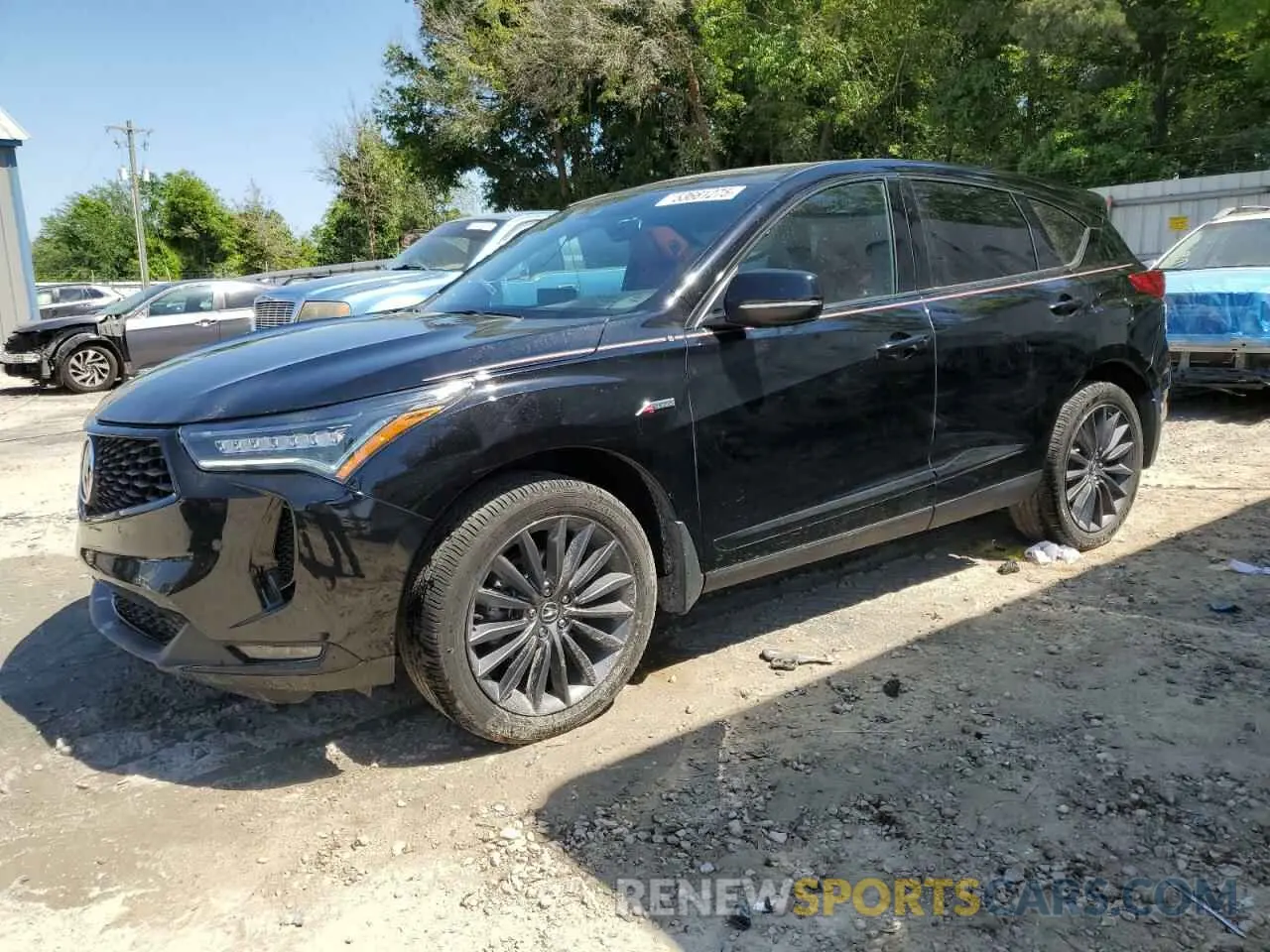 1 fotografías del automóvil dañado 5J8TC2H83NL014234 ACURA RDX 2022