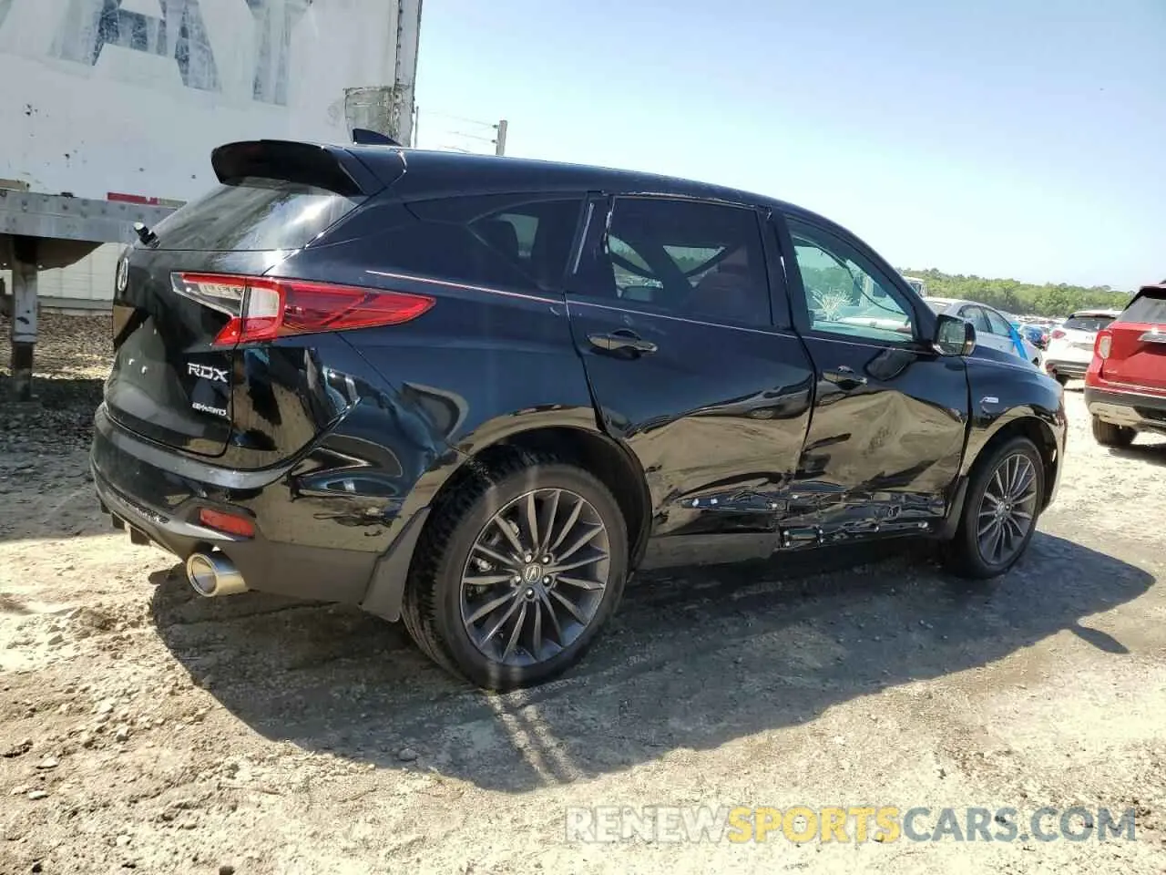 3 fotografías del automóvil dañado 5J8TC2H83NL014234 ACURA RDX 2022