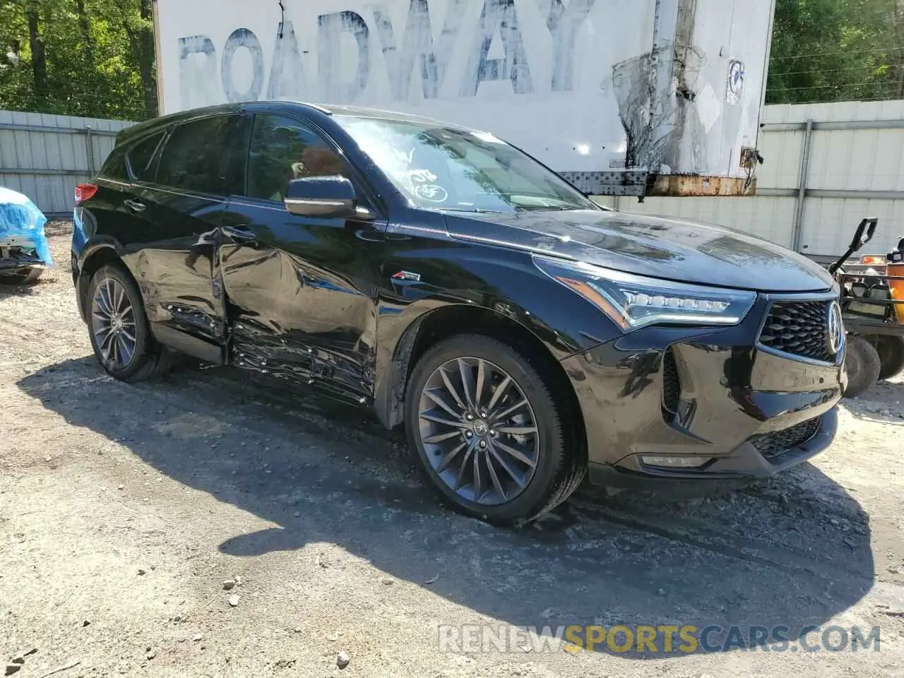 4 fotografías del automóvil dañado 5J8TC2H83NL014234 ACURA RDX 2022
