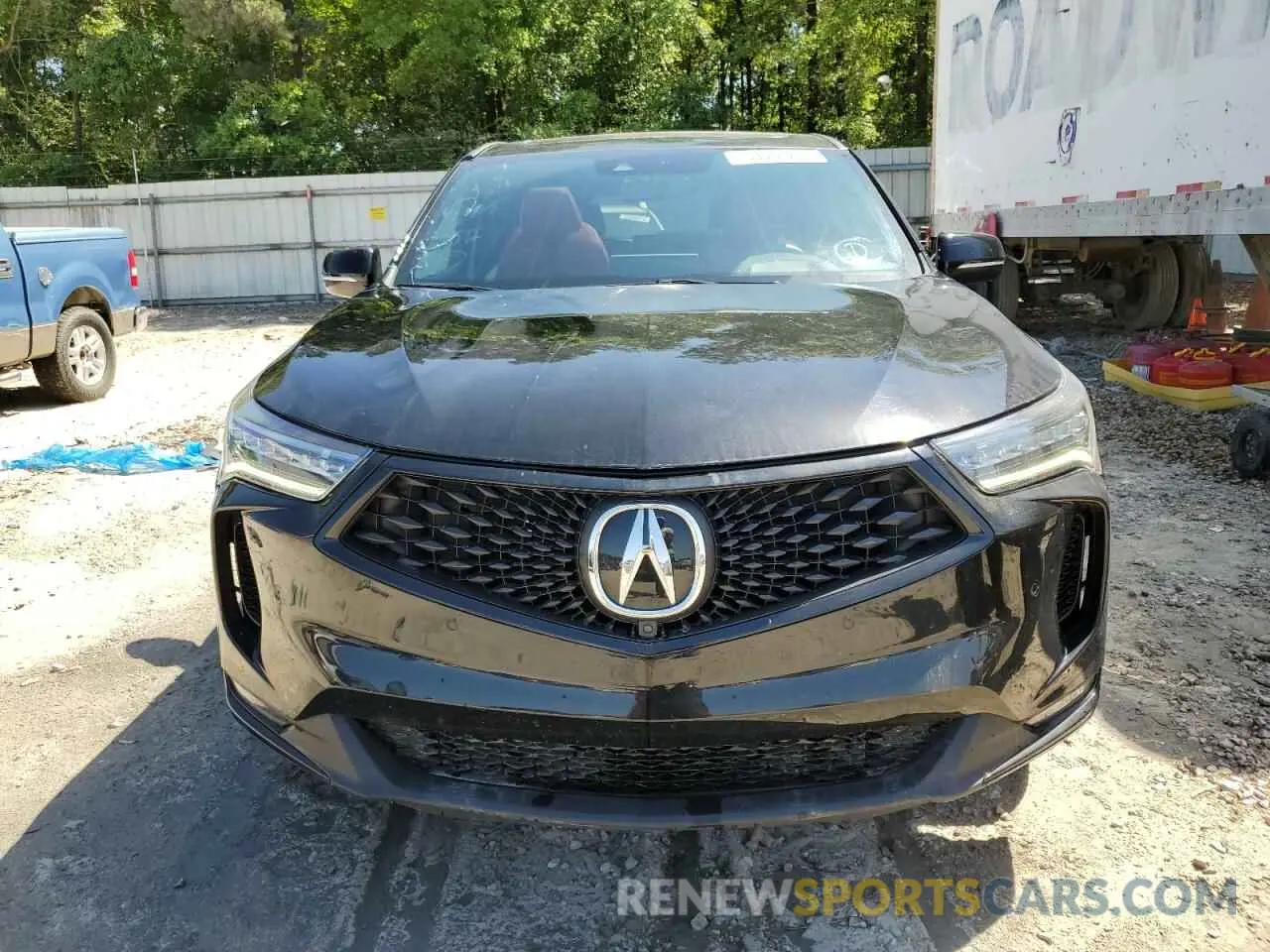 5 fotografías del automóvil dañado 5J8TC2H83NL014234 ACURA RDX 2022