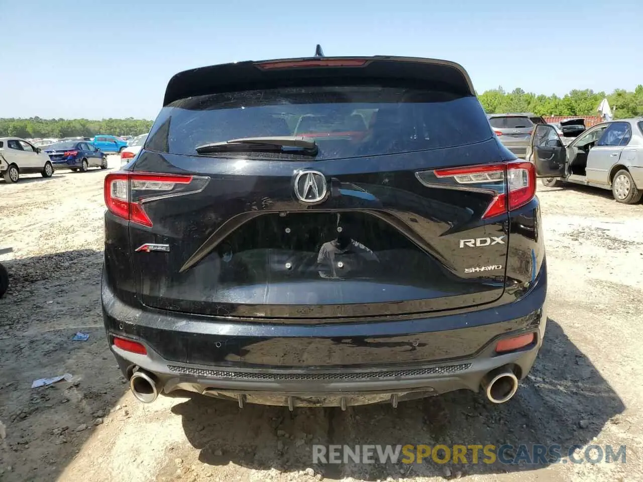 6 fotografías del automóvil dañado 5J8TC2H83NL014234 ACURA RDX 2022