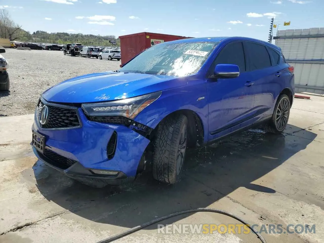 1 fotografías del automóvil dañado 5J8TC2H85NL007852 ACURA RDX 2022