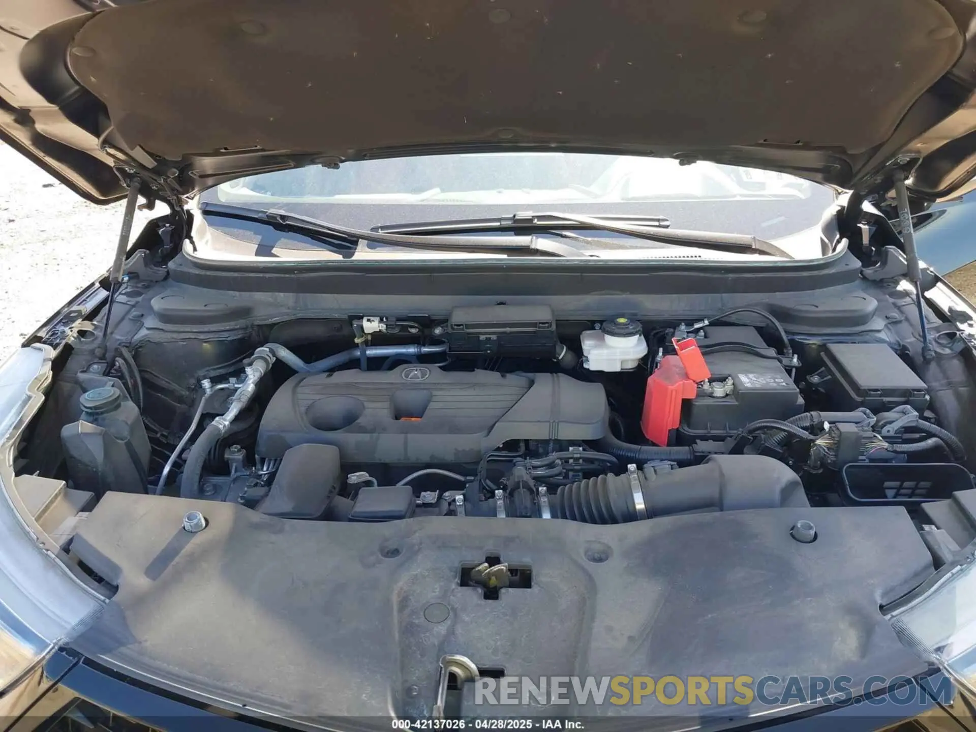 10 fotografías del automóvil dañado 5J8TC2H85NL013697 ACURA RDX 2022