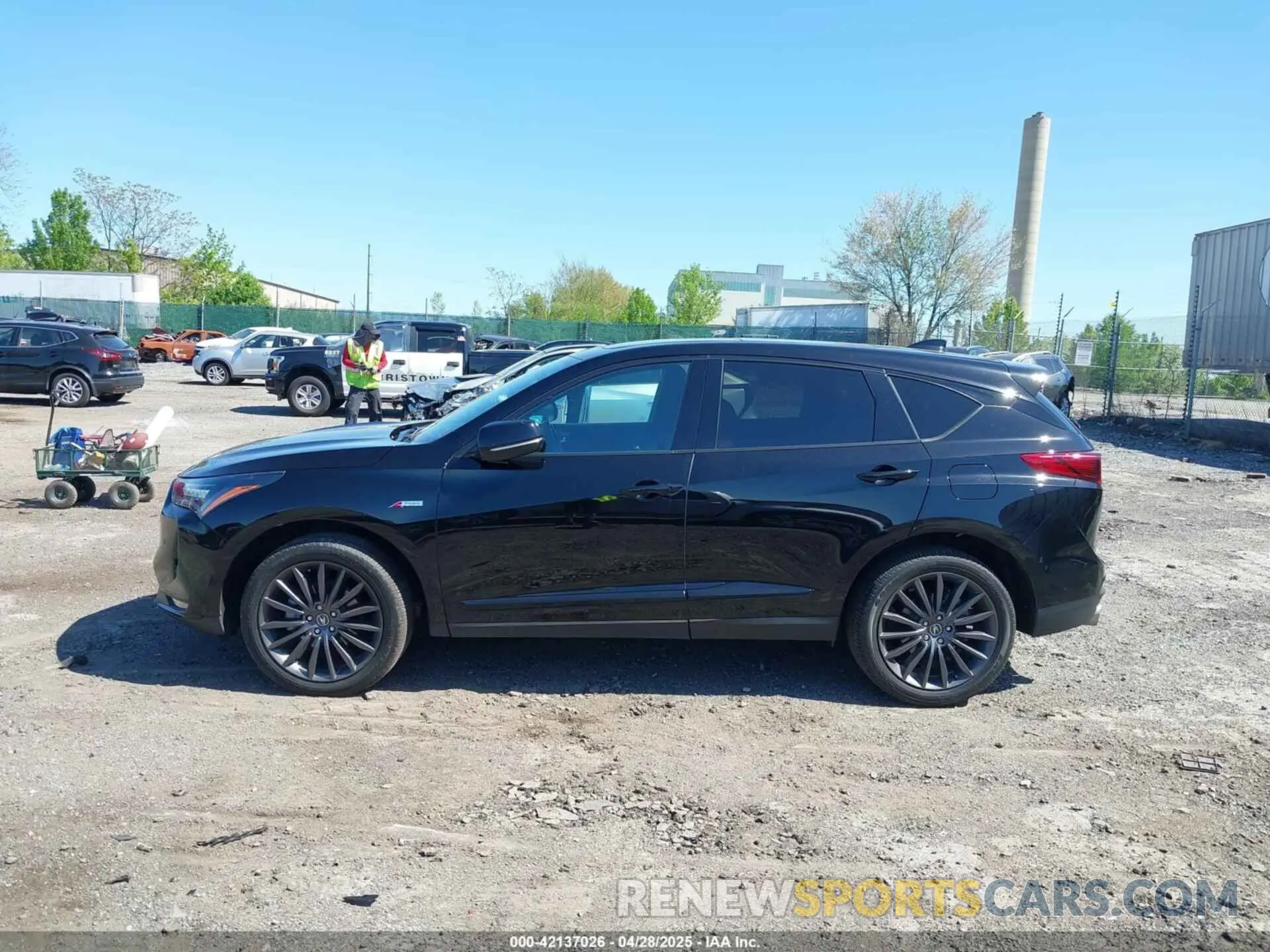 13 fotografías del automóvil dañado 5J8TC2H85NL013697 ACURA RDX 2022