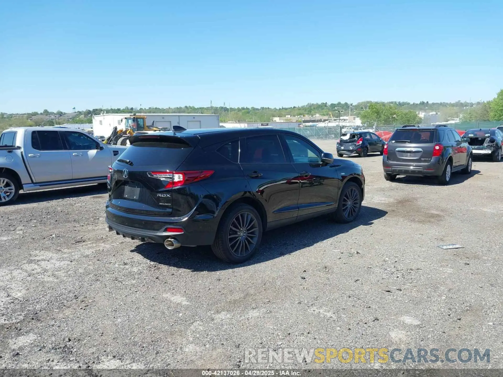 4 fotografías del automóvil dañado 5J8TC2H85NL013697 ACURA RDX 2022