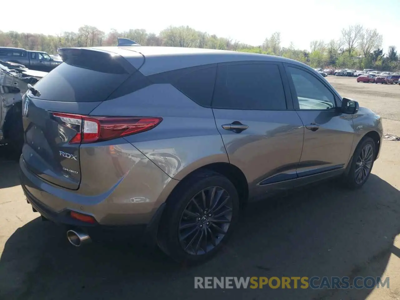 3 fotografías del automóvil dañado 5J8TC2H86NL014146 ACURA RDX 2022