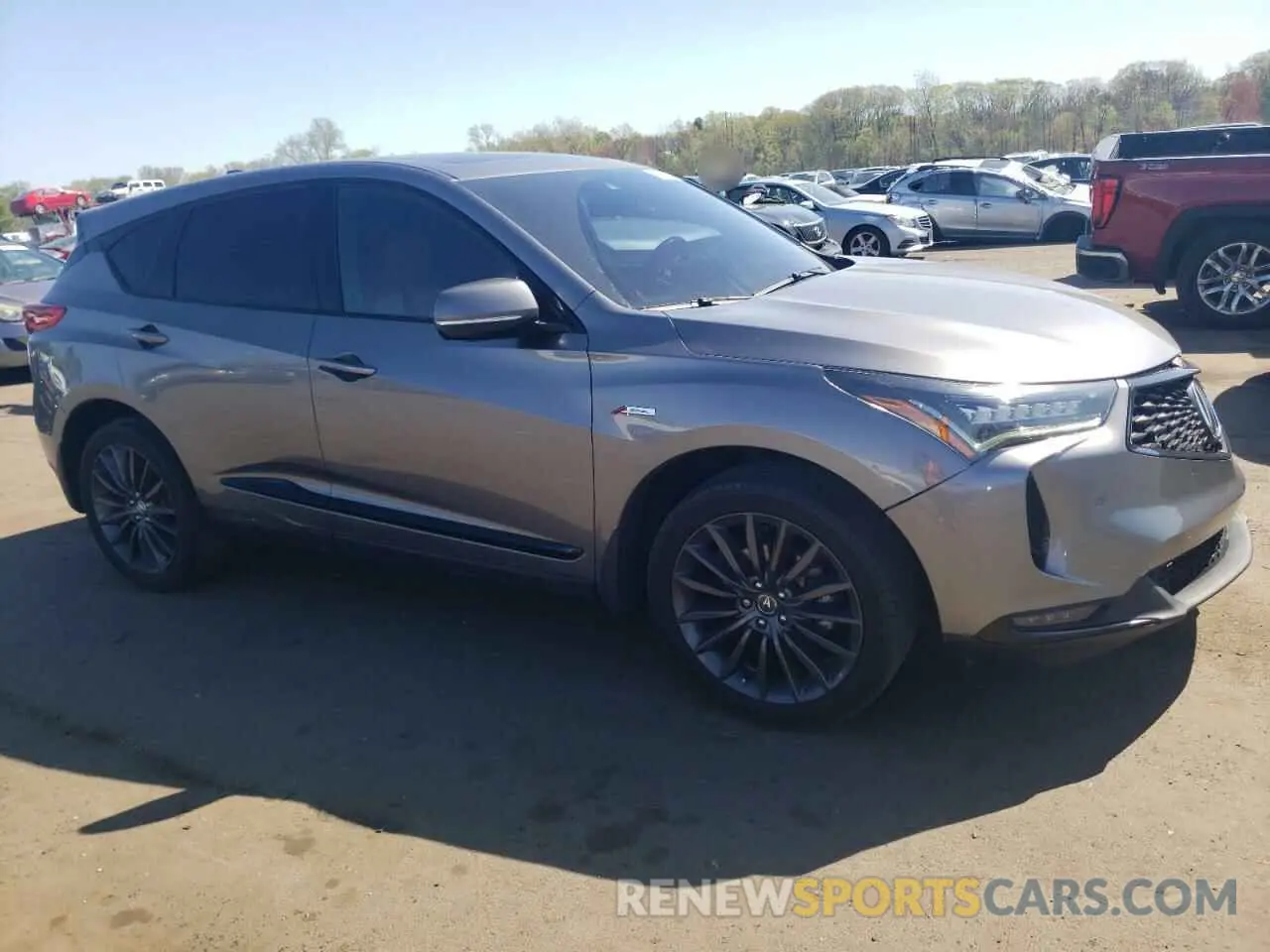4 fotografías del automóvil dañado 5J8TC2H86NL014146 ACURA RDX 2022