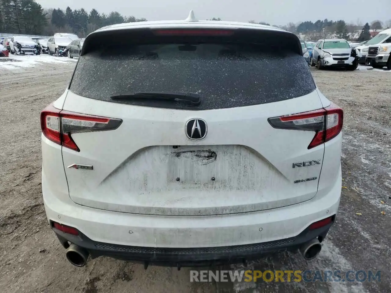 6 fotografías del automóvil dañado 5J8TC2H88NL003603 ACURA RDX 2022