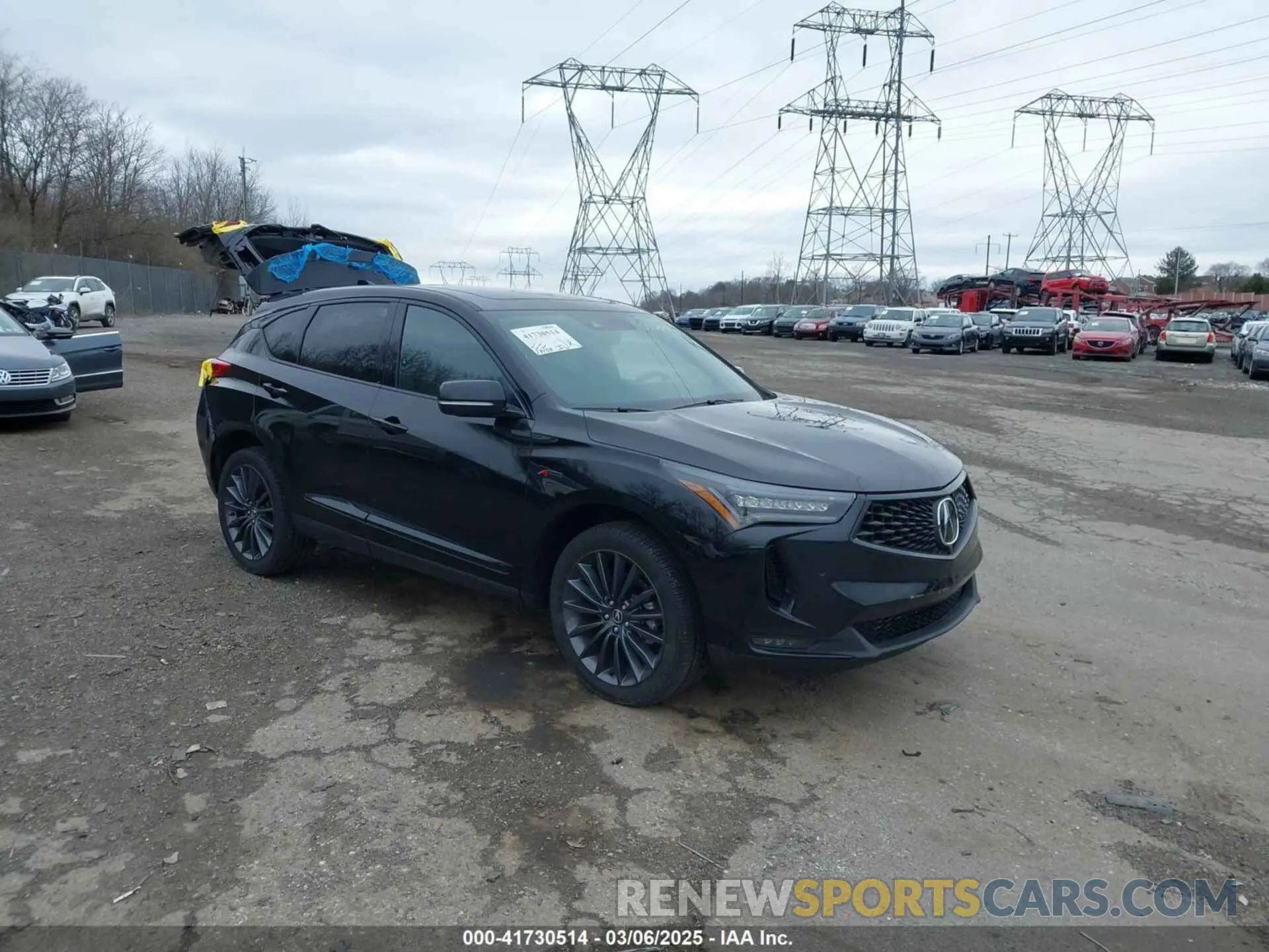 1 fotografías del automóvil dañado 5J8TC2H88NL006548 ACURA RDX 2022