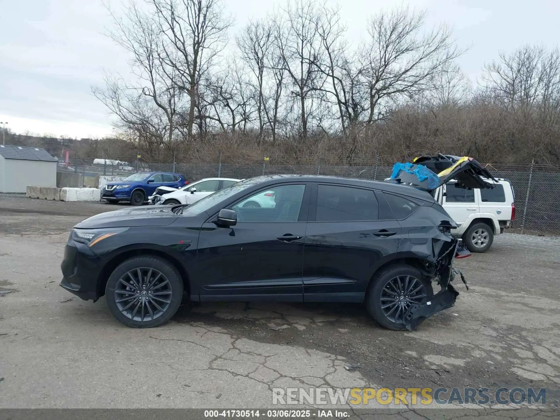 14 fotografías del automóvil dañado 5J8TC2H88NL006548 ACURA RDX 2022