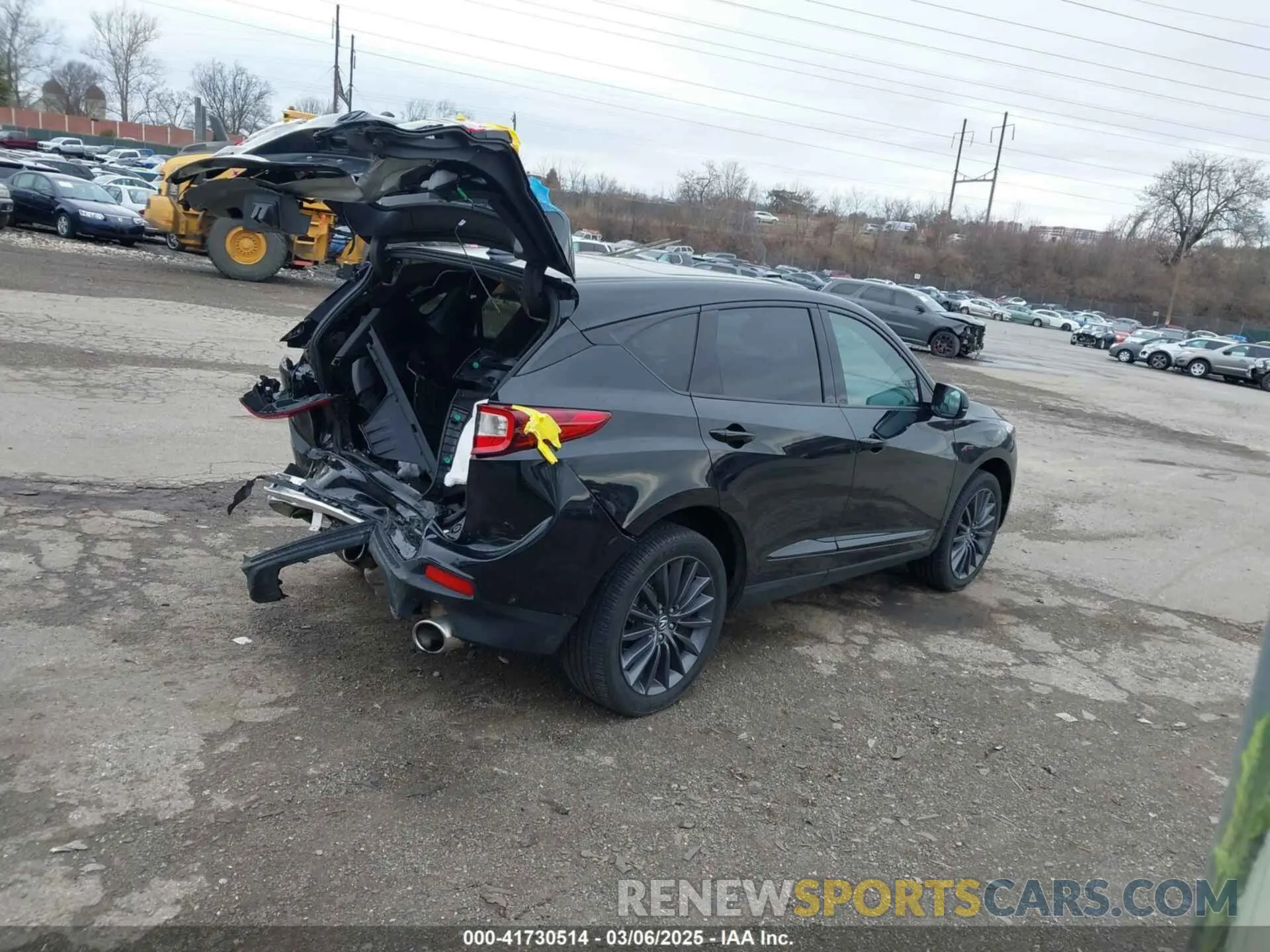 4 fotografías del automóvil dañado 5J8TC2H88NL006548 ACURA RDX 2022
