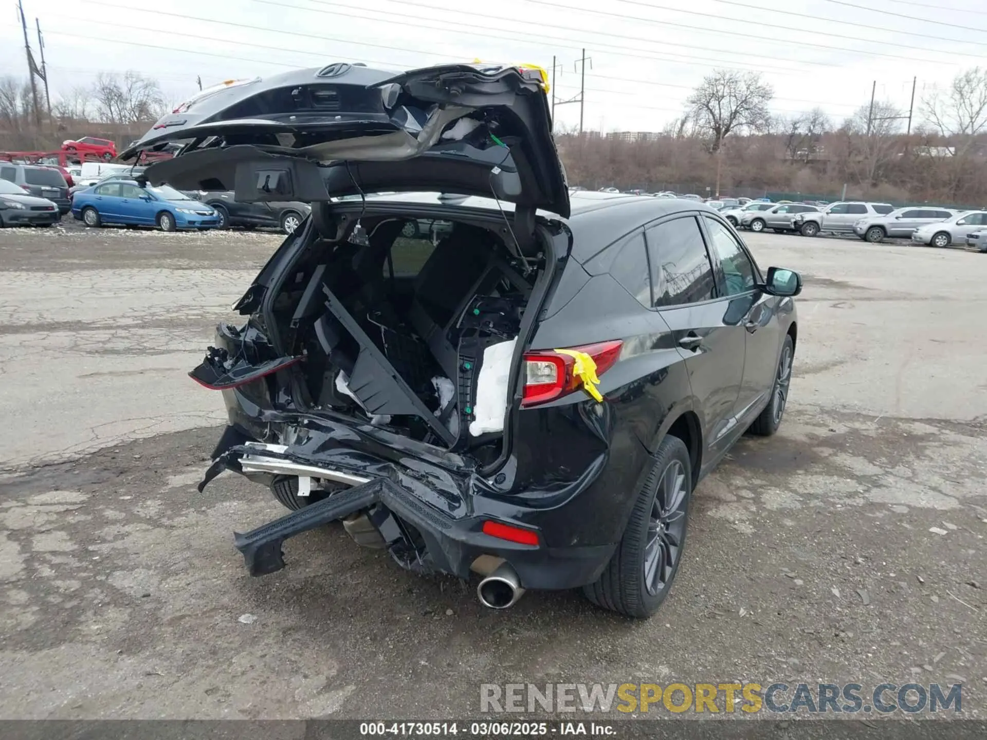 6 fotografías del automóvil dañado 5J8TC2H88NL006548 ACURA RDX 2022