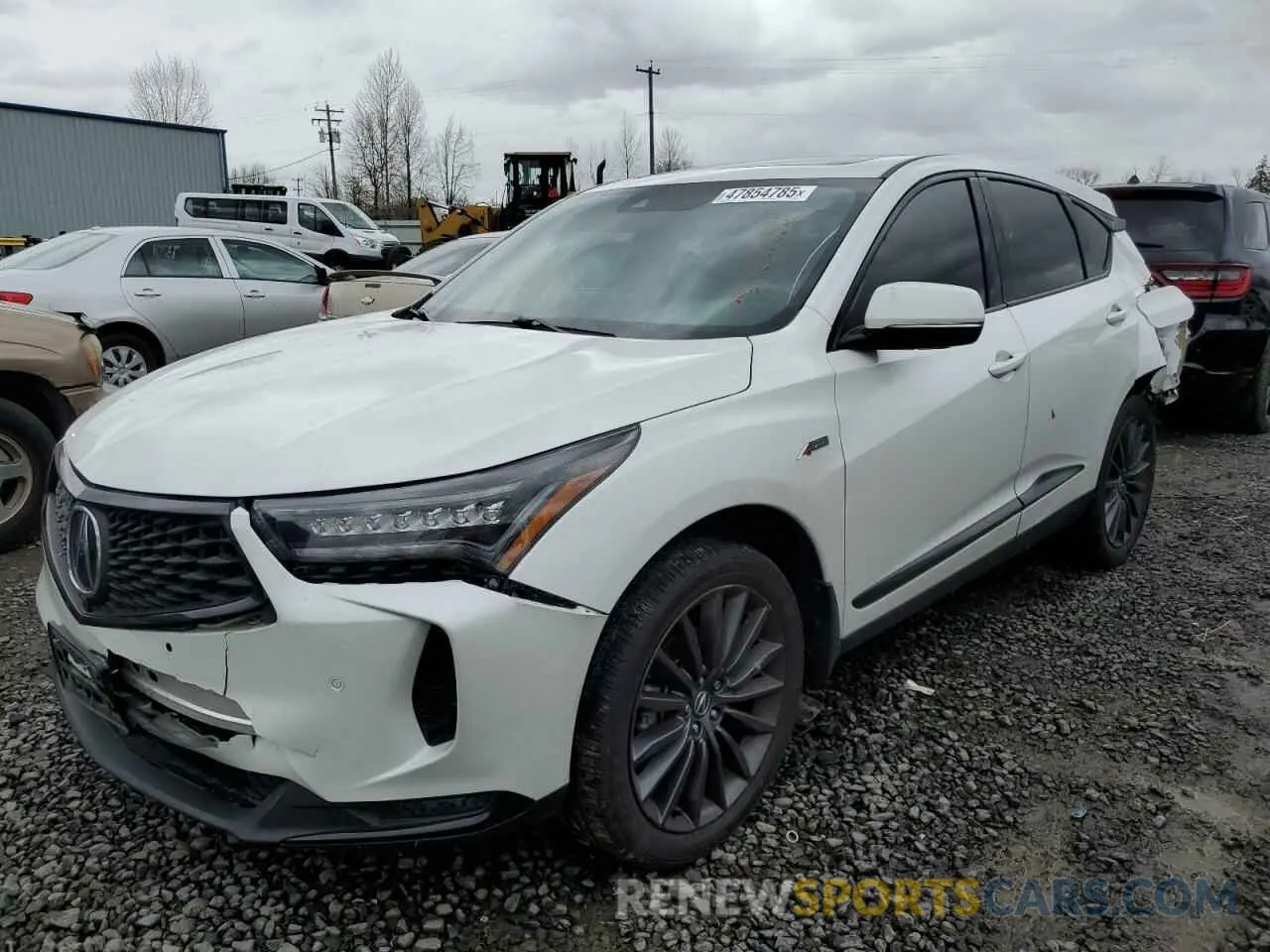 1 fotografías del automóvil dañado 5J8TC2H89NL009202 ACURA RDX 2022