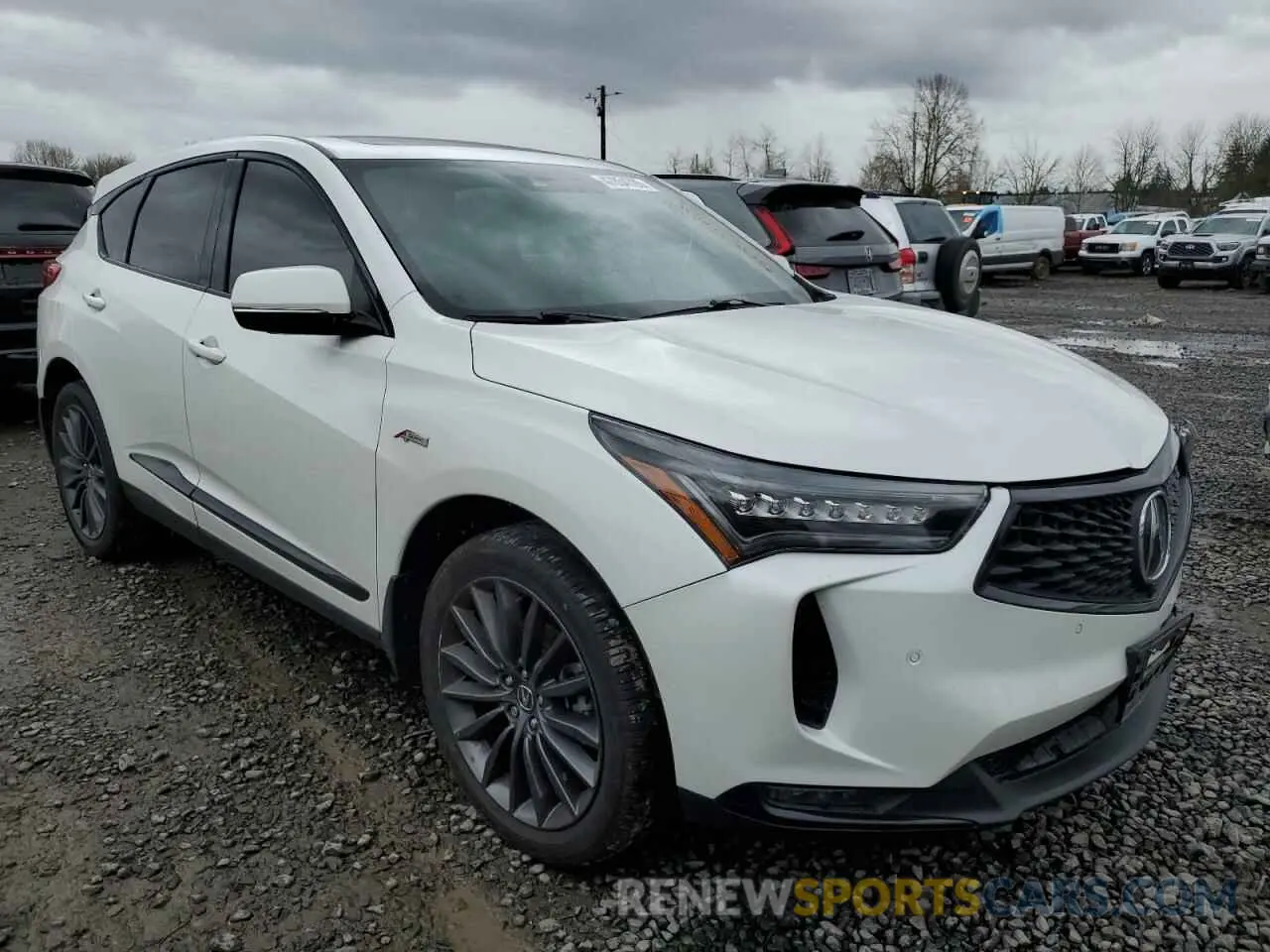4 fotografías del automóvil dañado 5J8TC2H89NL009202 ACURA RDX 2022