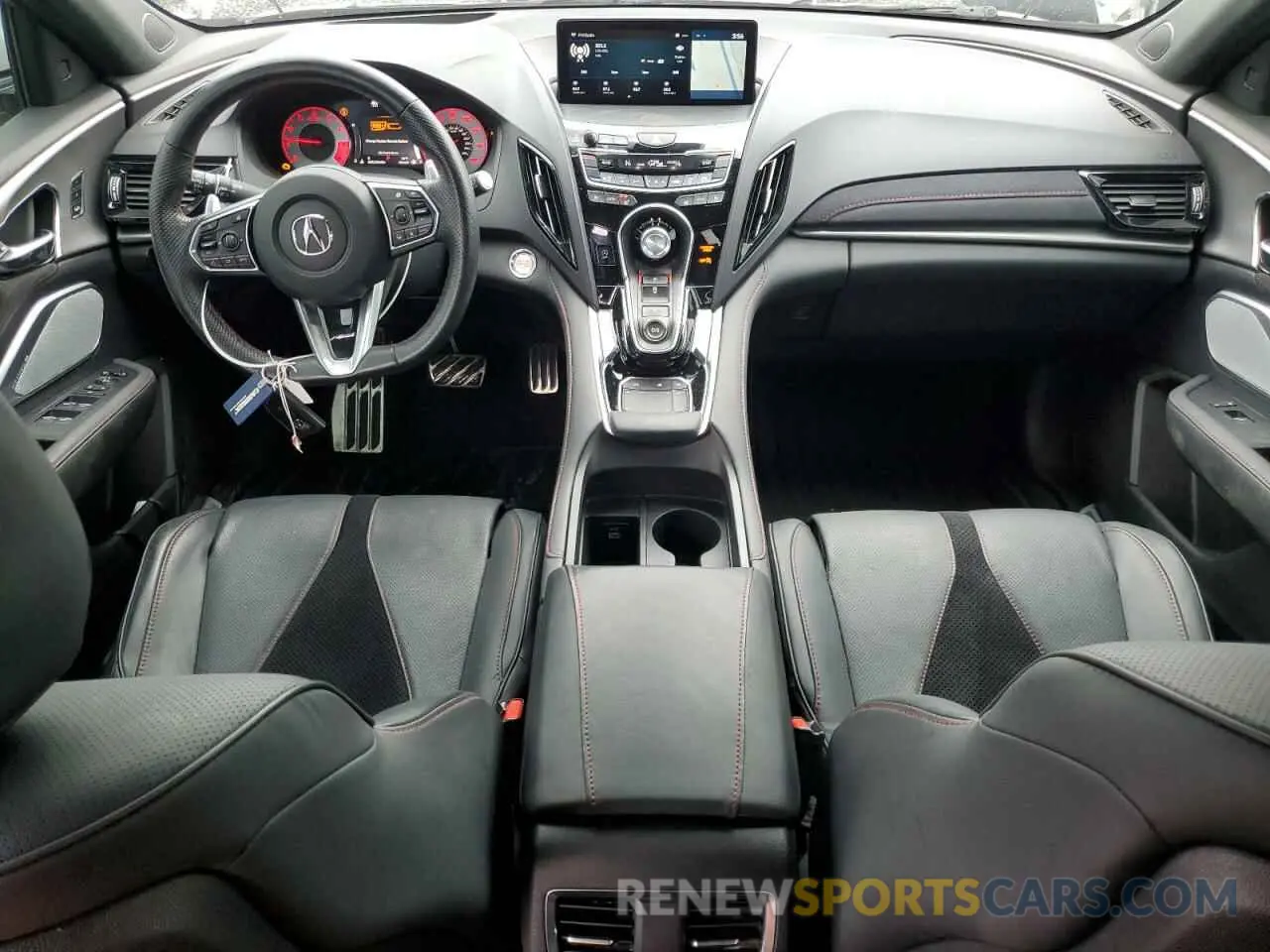 8 fotografías del automóvil dañado 5J8TC2H89NL009202 ACURA RDX 2022