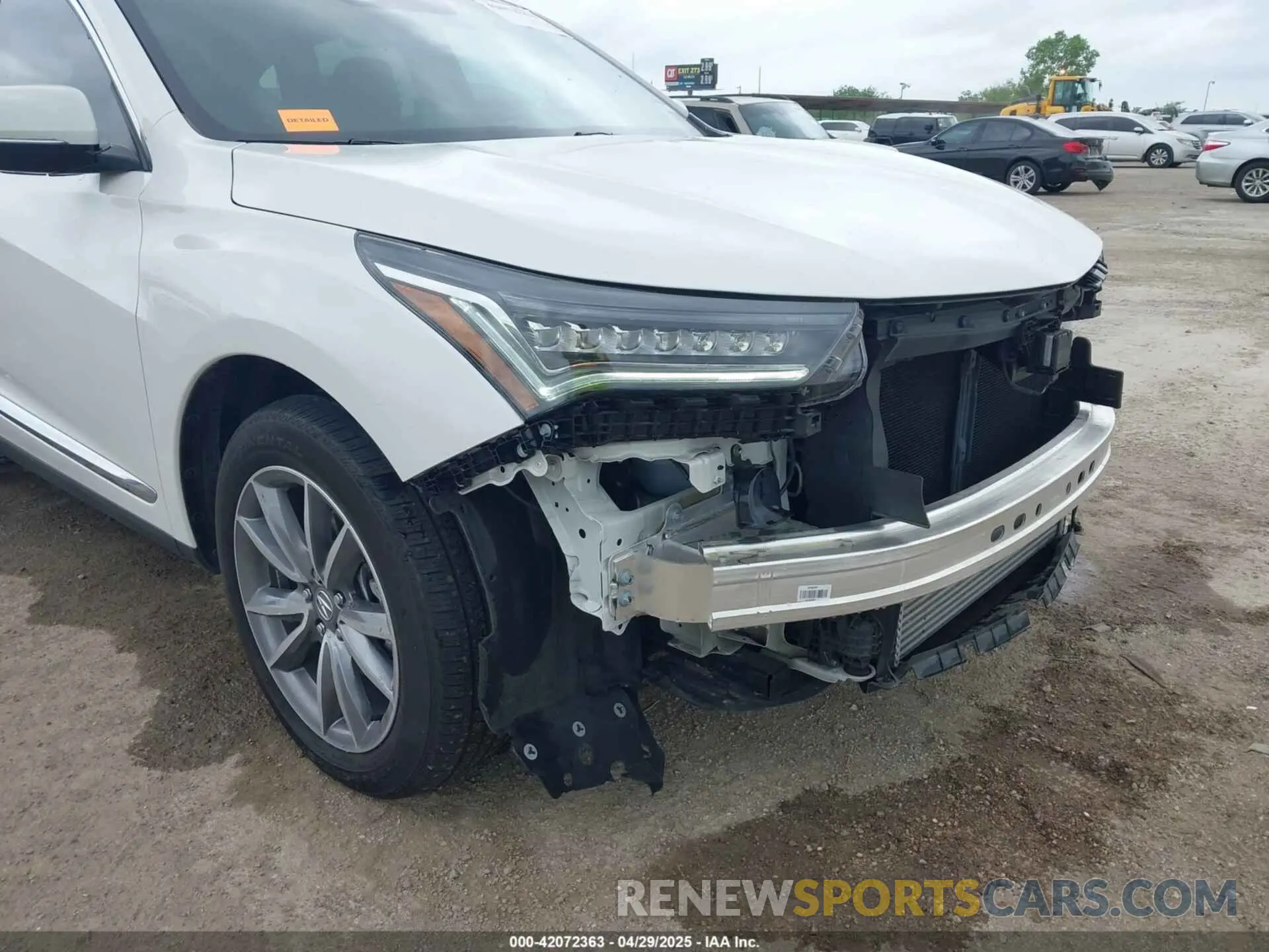 19 fotografías del automóvil dañado 5J8TC1H50PL006983 ACURA RDX 2023