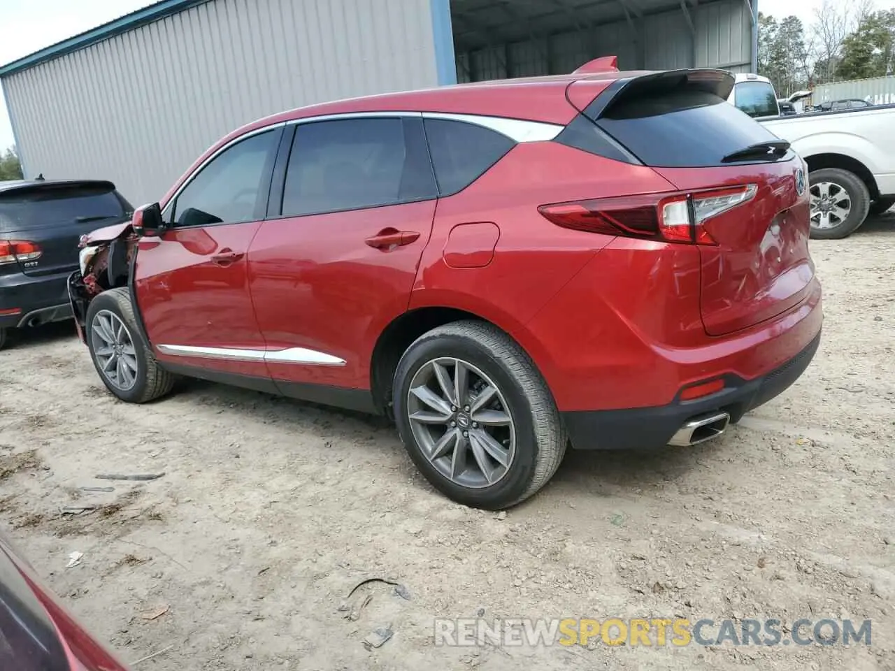 2 fotografías del automóvil dañado 5J8TC1H53PL009053 ACURA RDX 2023