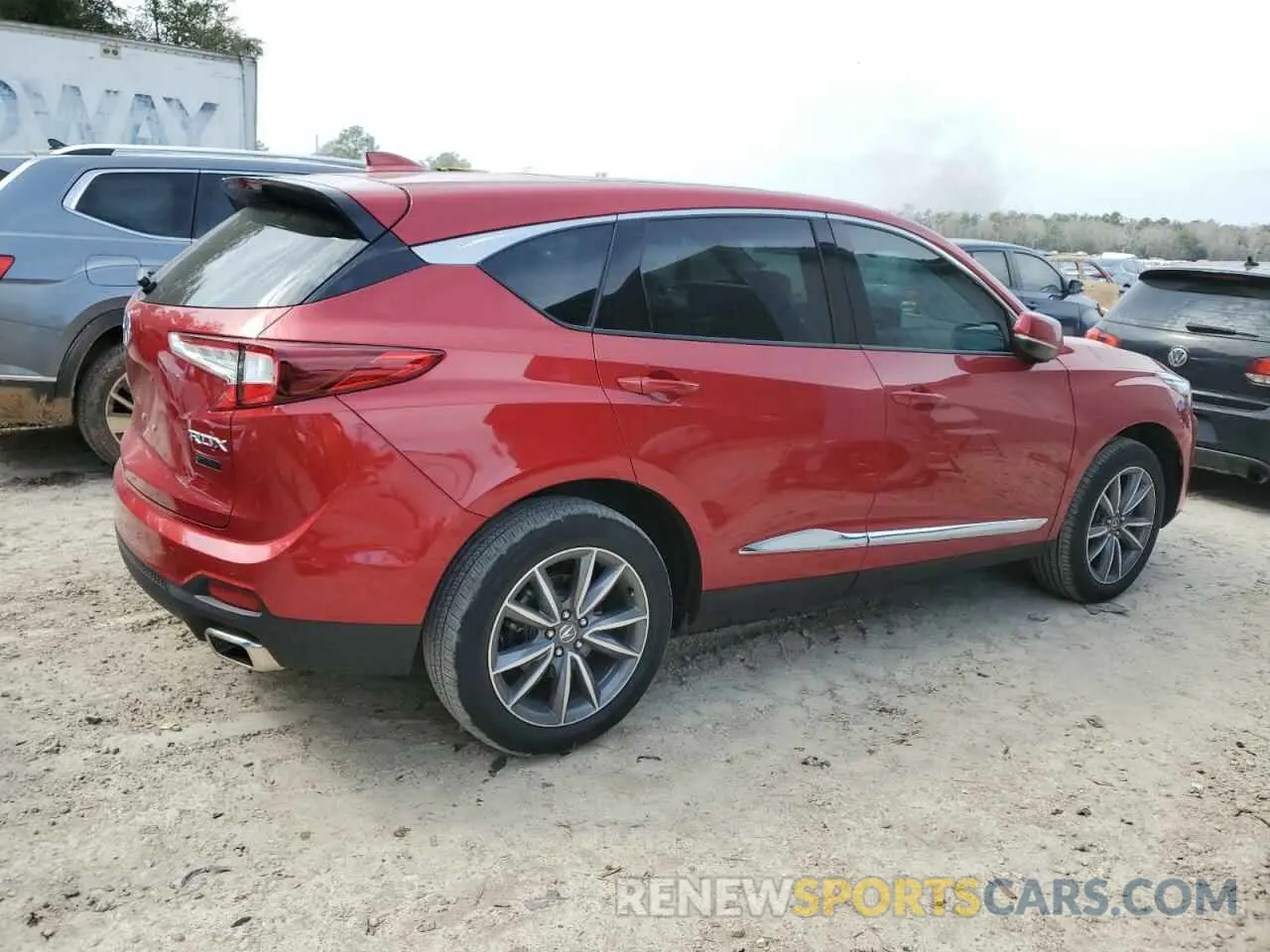 3 fotografías del automóvil dañado 5J8TC1H53PL009053 ACURA RDX 2023