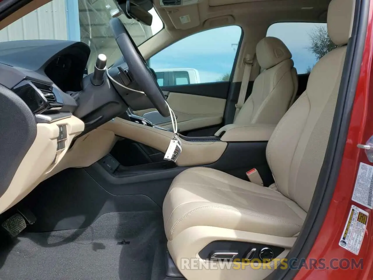 7 fotografías del automóvil dañado 5J8TC1H53PL009053 ACURA RDX 2023