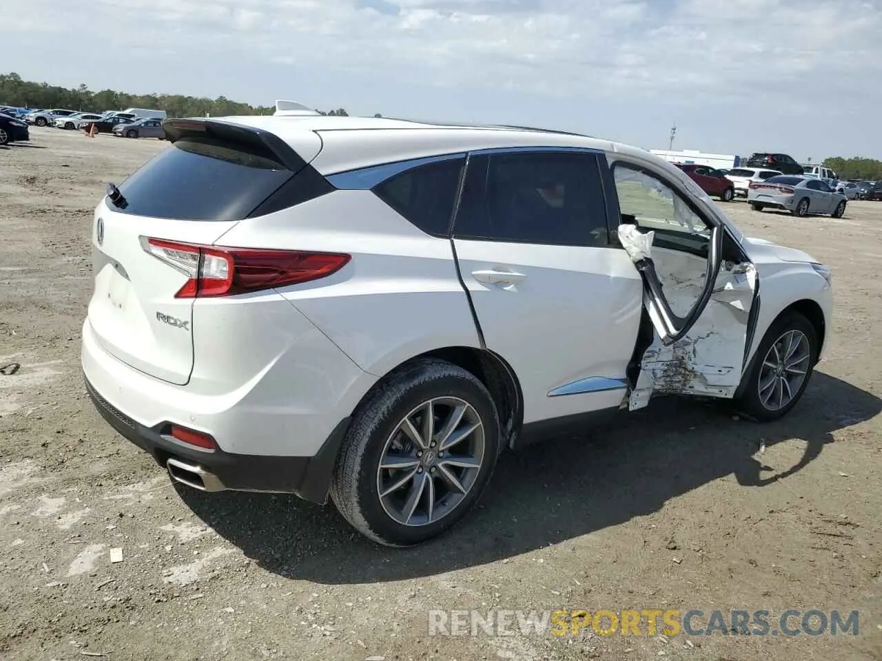 3 fotografías del automóvil dañado 5J8TC1H53PL009246 ACURA RDX 2023