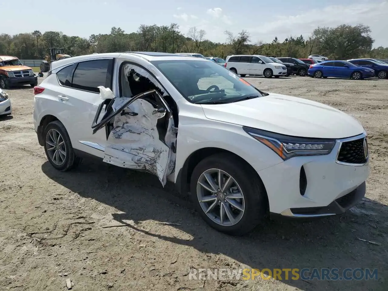 4 fotografías del automóvil dañado 5J8TC1H53PL009246 ACURA RDX 2023