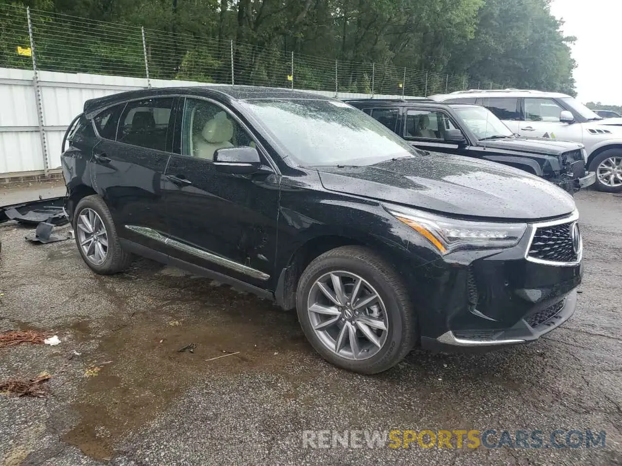 4 fotografías del automóvil dañado 5J8TC1H54PL009787 ACURA RDX 2023