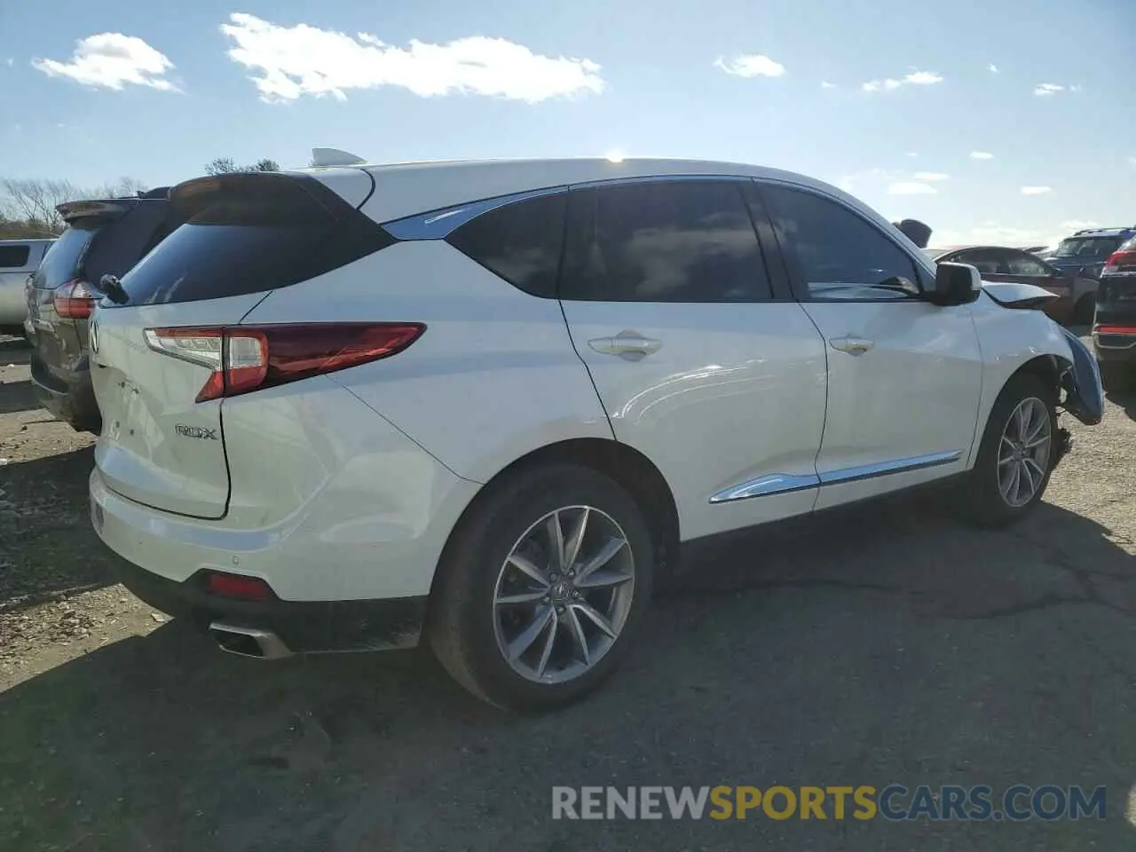 3 fotografías del automóvil dañado 5J8TC1H55PL006140 ACURA RDX 2023