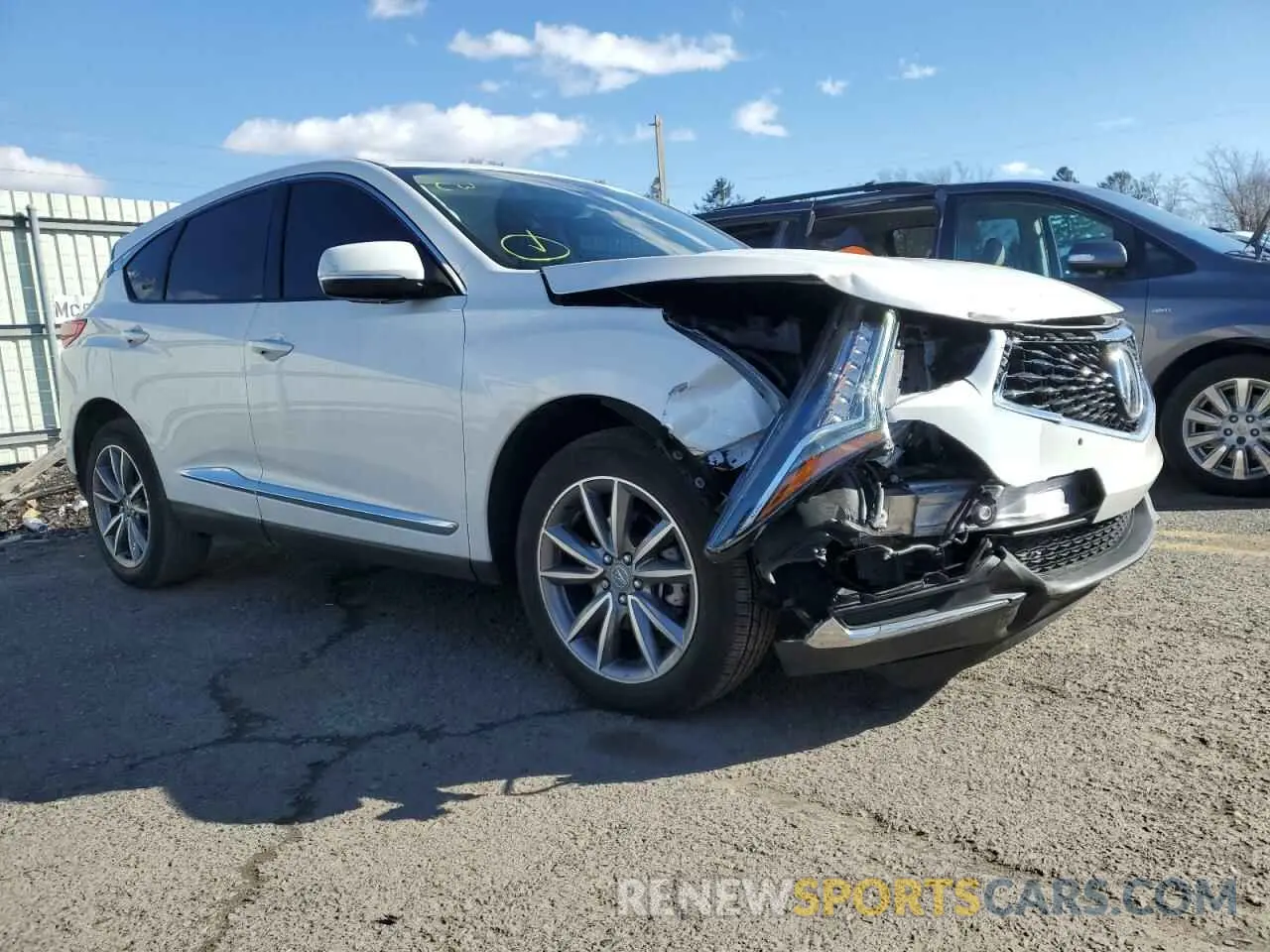 4 fotografías del automóvil dañado 5J8TC1H55PL006140 ACURA RDX 2023