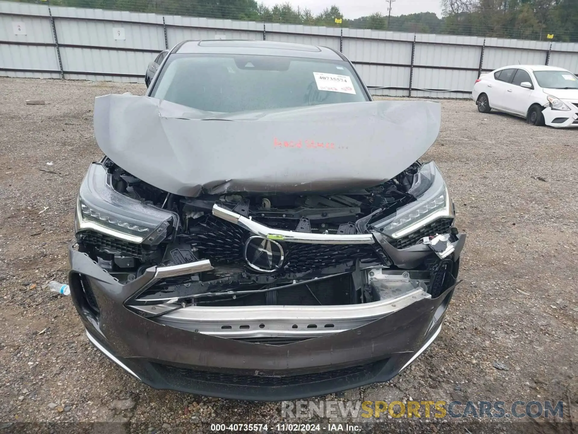 10 fotografías del automóvil dañado 5J8TC1H59PL004665 ACURA RDX 2023