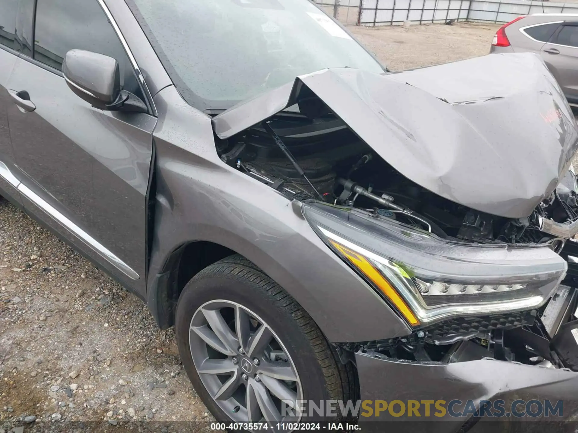12 fotografías del automóvil dañado 5J8TC1H59PL004665 ACURA RDX 2023