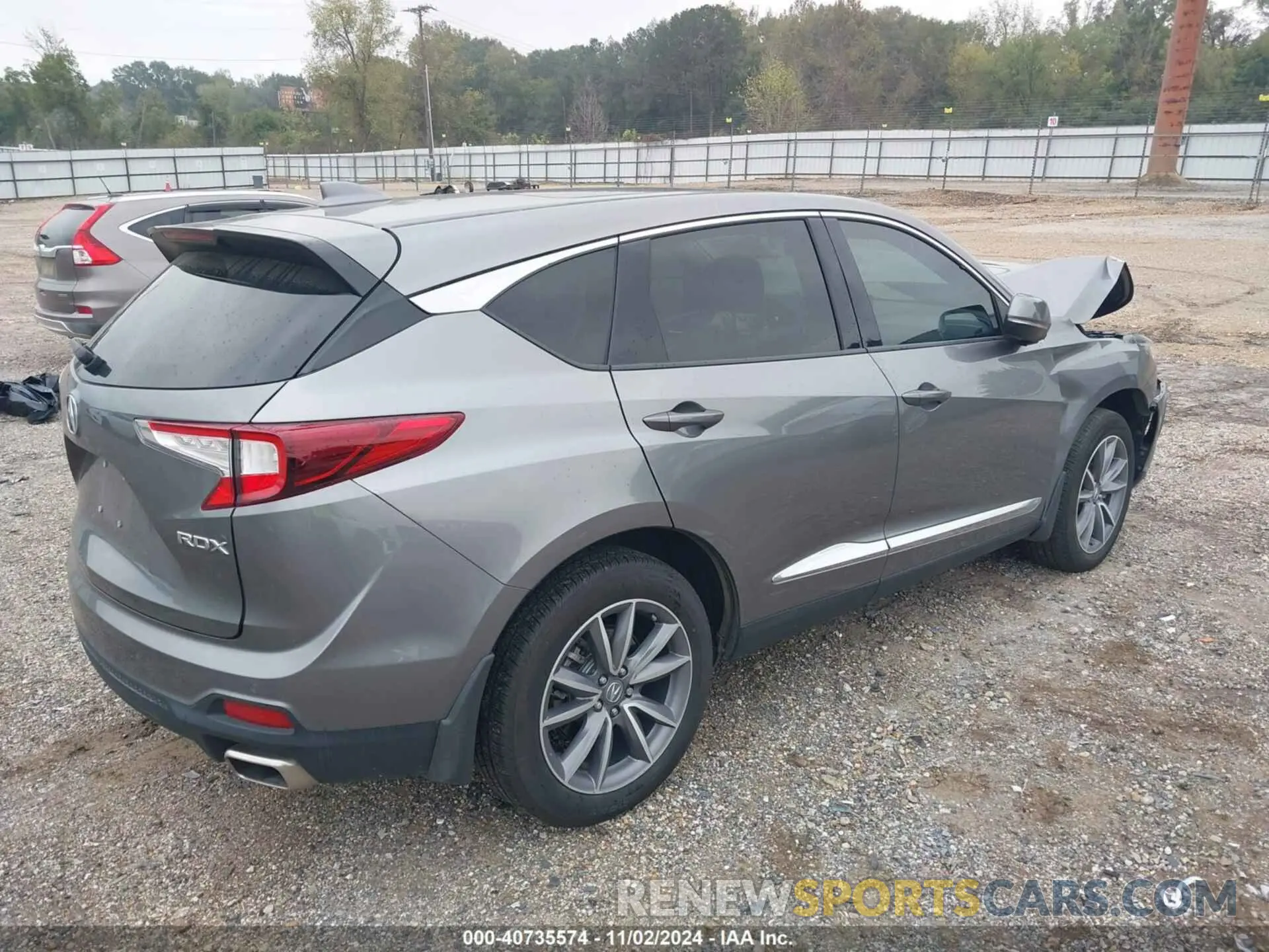 4 fotografías del automóvil dañado 5J8TC1H59PL004665 ACURA RDX 2023