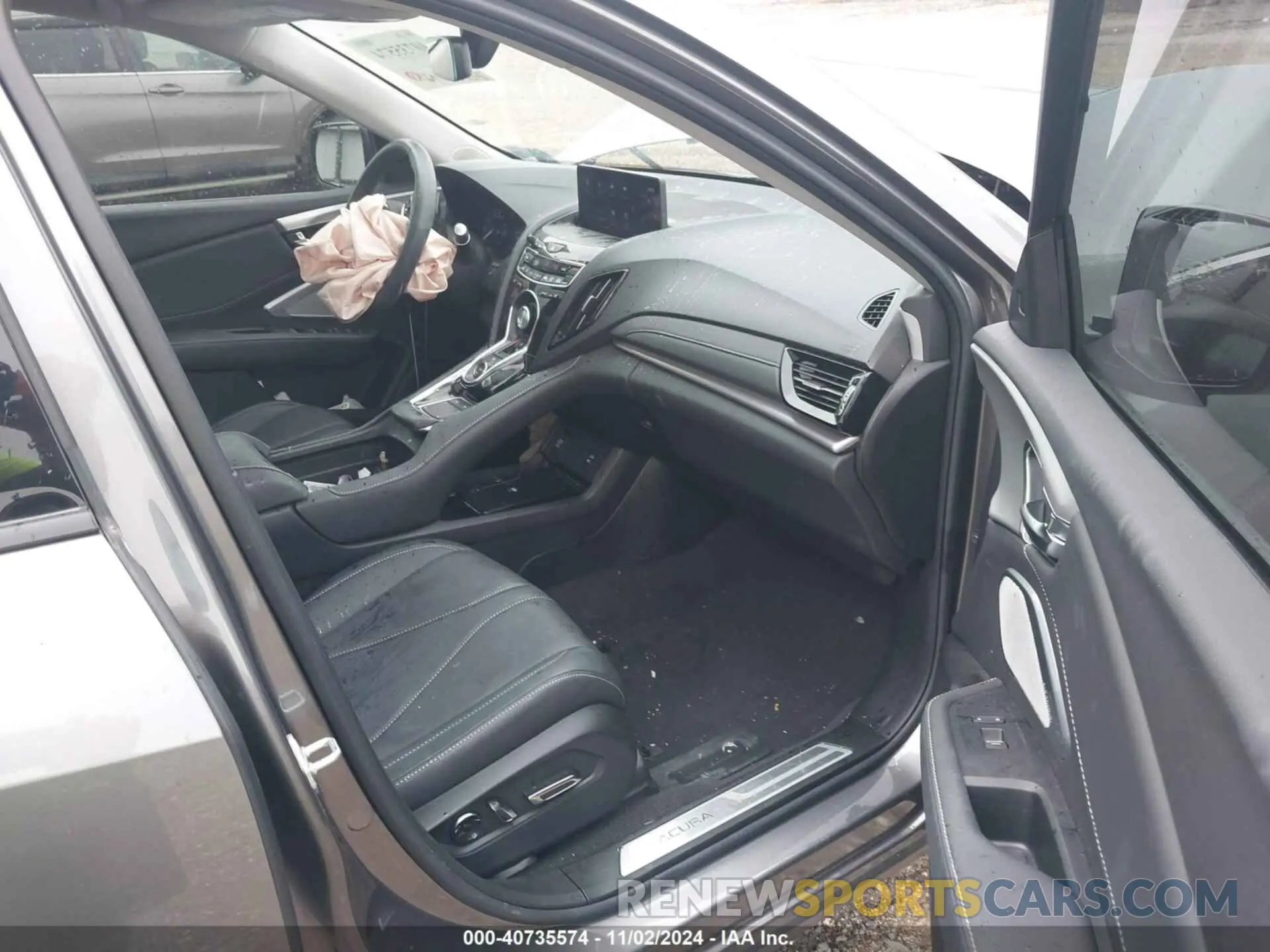5 fotografías del automóvil dañado 5J8TC1H59PL004665 ACURA RDX 2023