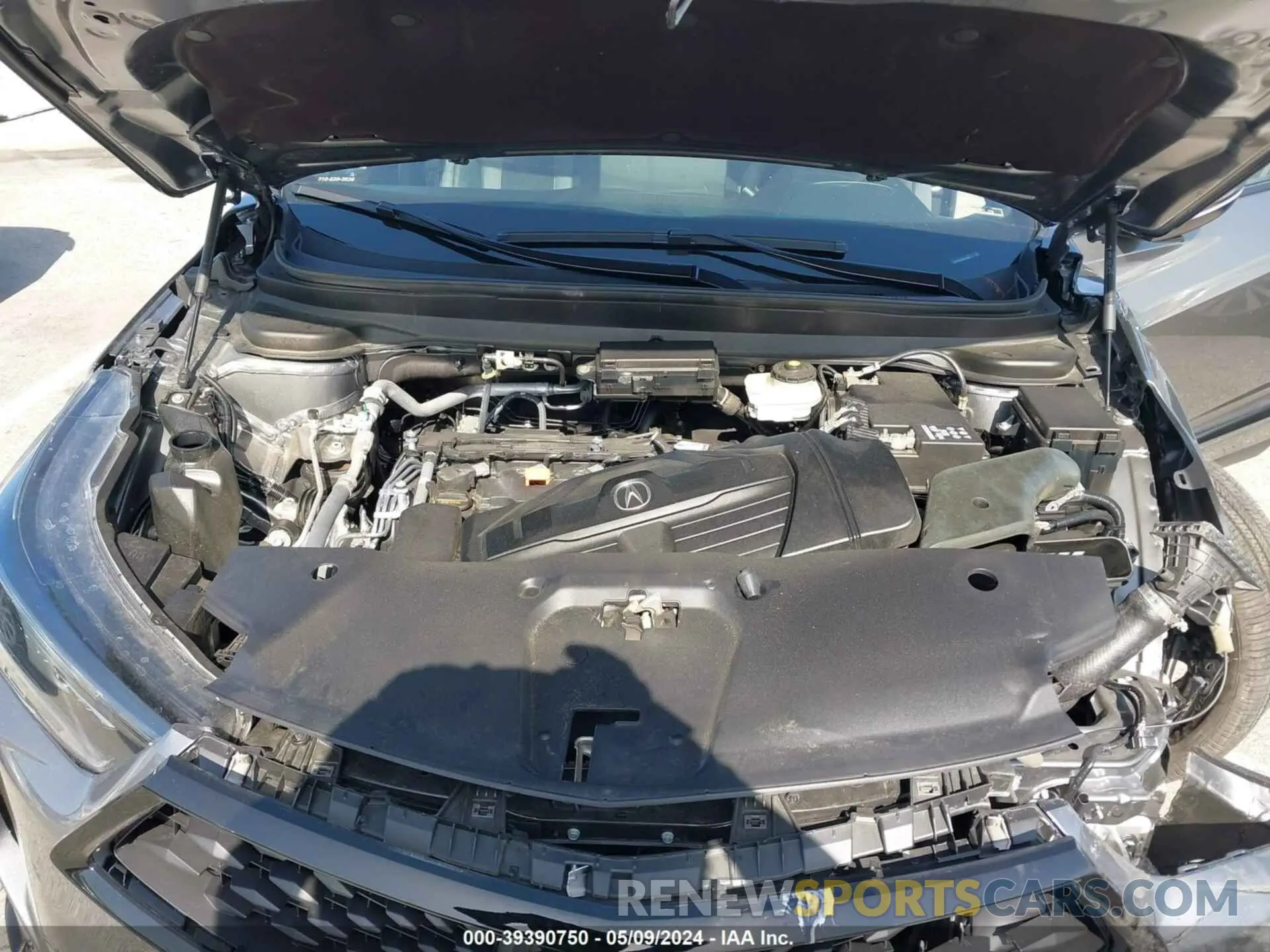 10 fotografías del automóvil dañado 5J8TC1H64PL002976 ACURA RDX 2023