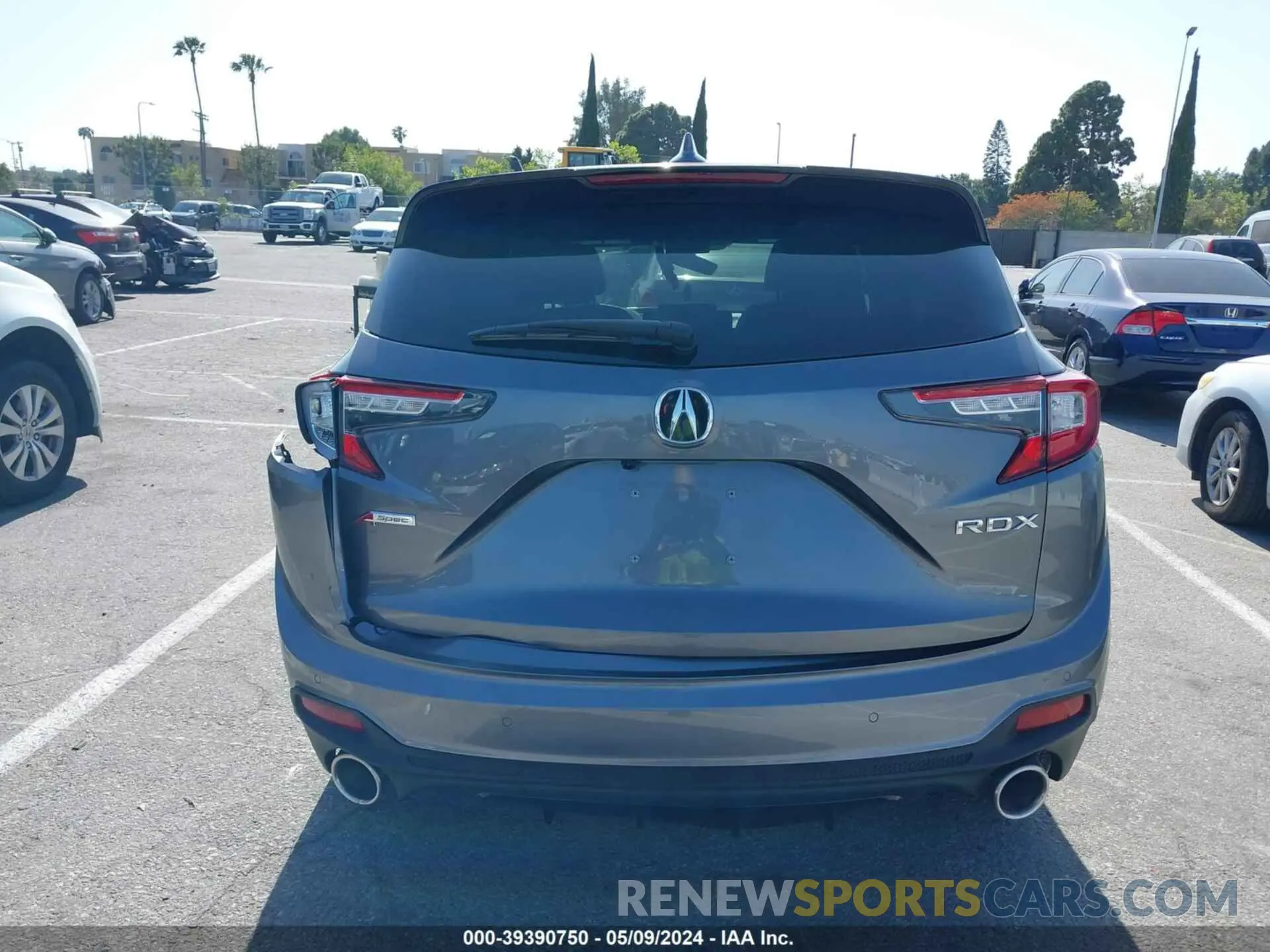 15 fotografías del automóvil dañado 5J8TC1H64PL002976 ACURA RDX 2023
