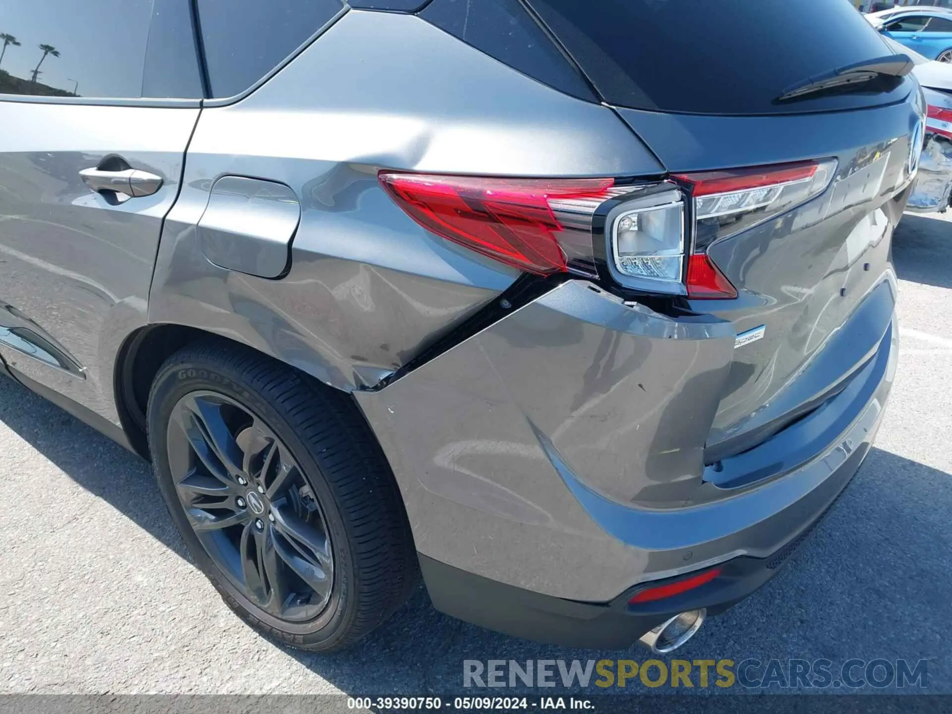 16 fotografías del automóvil dañado 5J8TC1H64PL002976 ACURA RDX 2023