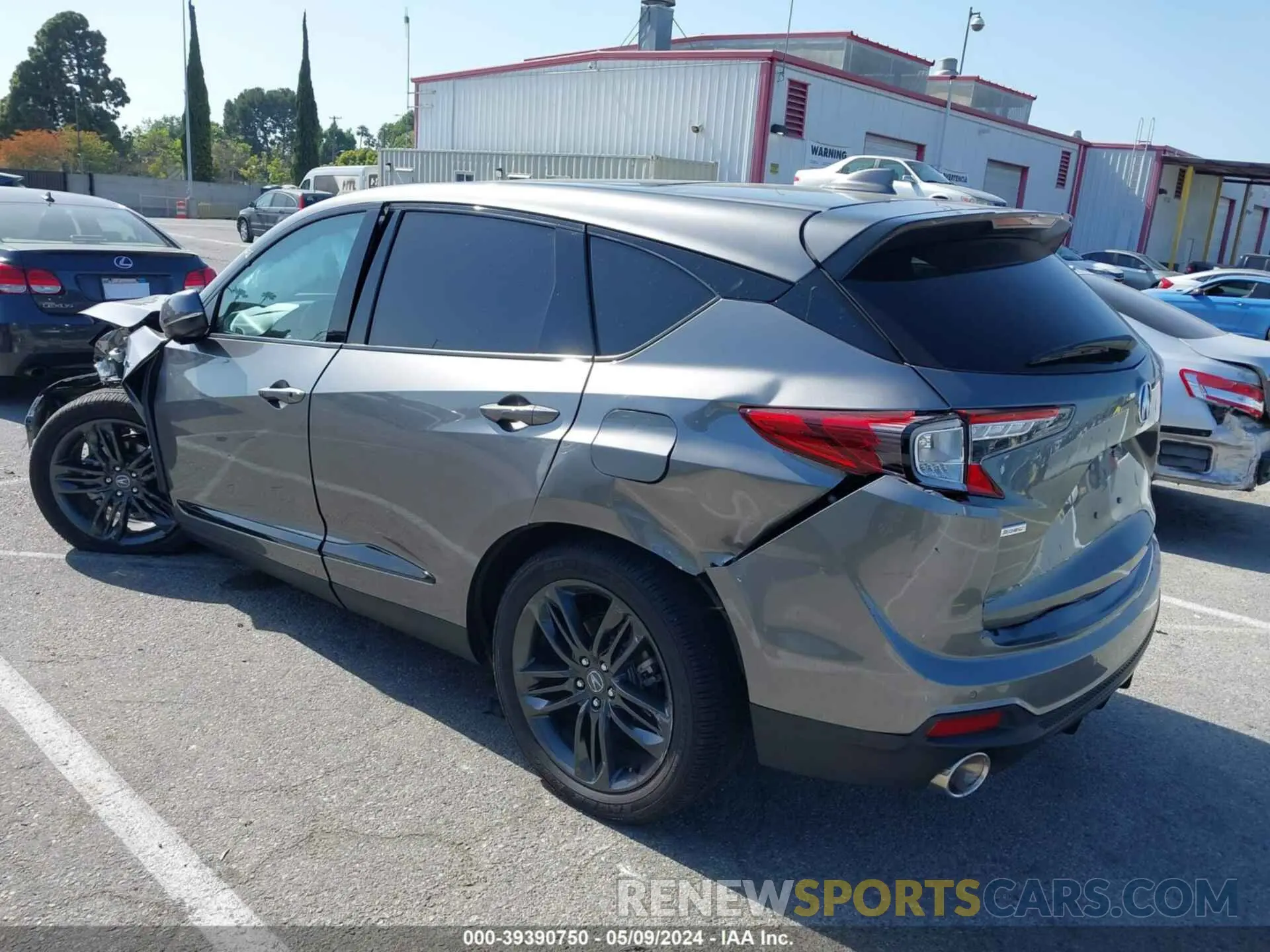 3 fotografías del automóvil dañado 5J8TC1H64PL002976 ACURA RDX 2023