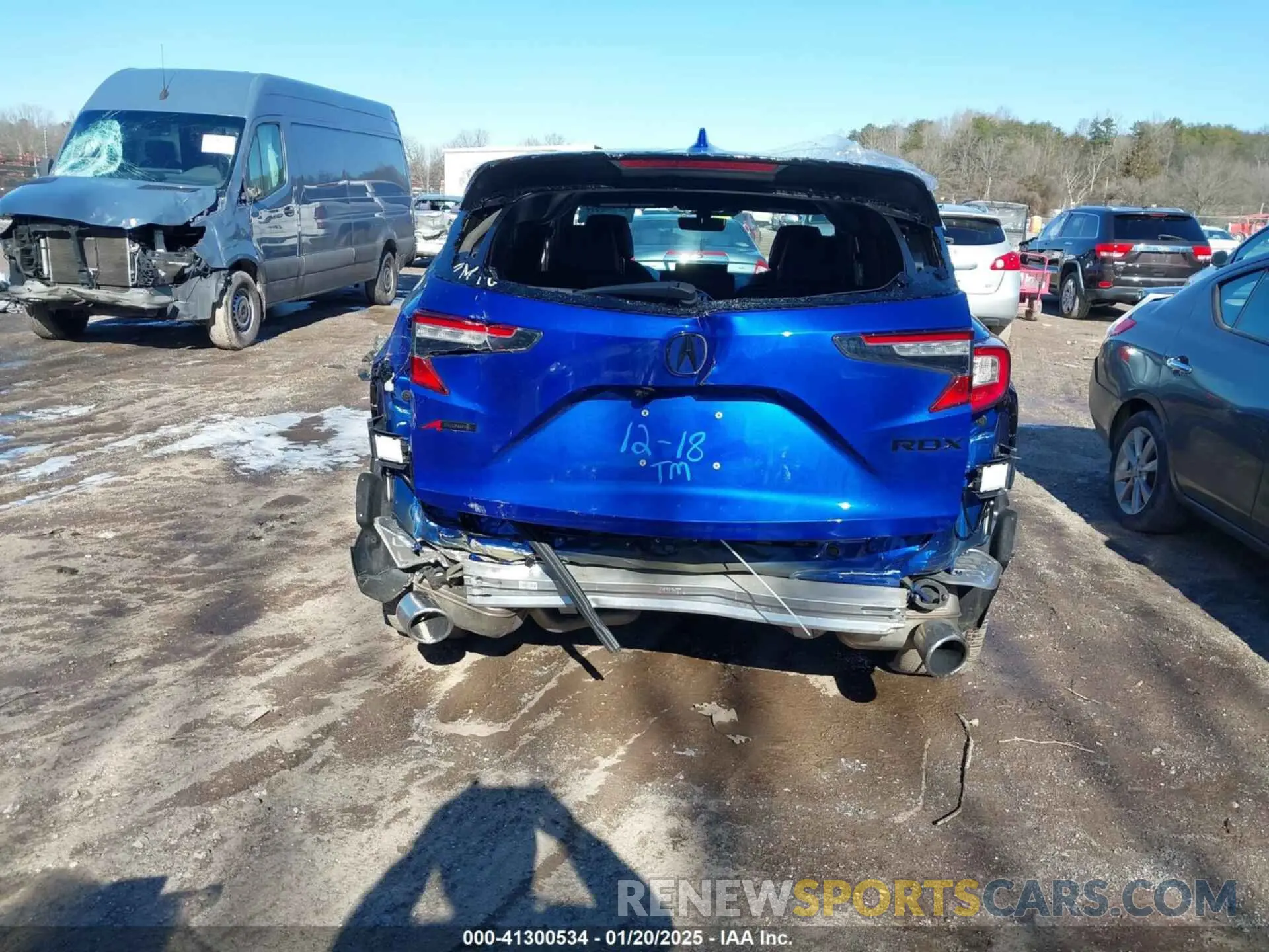 16 fotografías del automóvil dañado 5J8TC1H65PL004381 ACURA RDX 2023