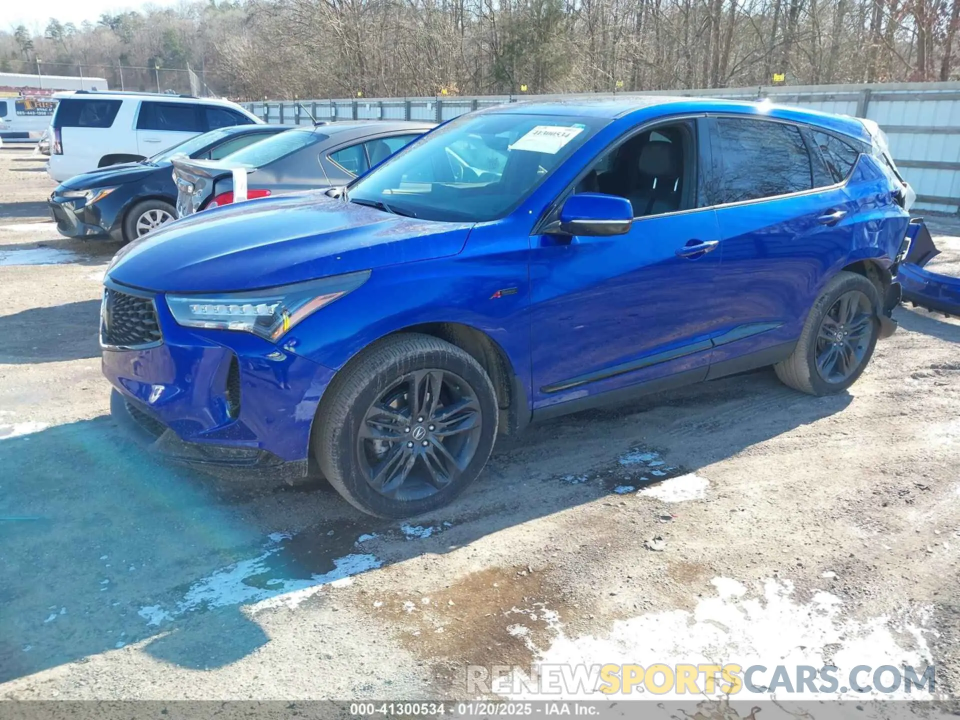 2 fotografías del automóvil dañado 5J8TC1H65PL004381 ACURA RDX 2023