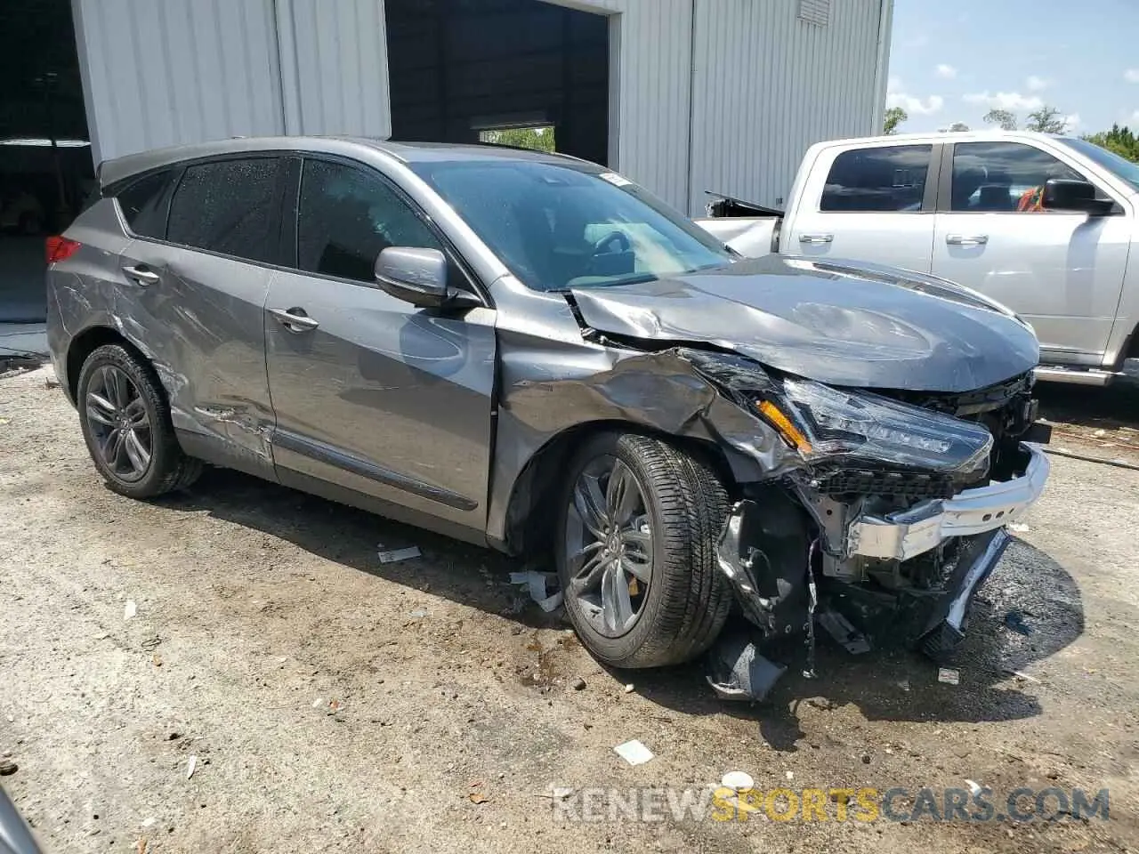 4 fotografías del automóvil dañado 5J8TC1H67PL006388 ACURA RDX 2023
