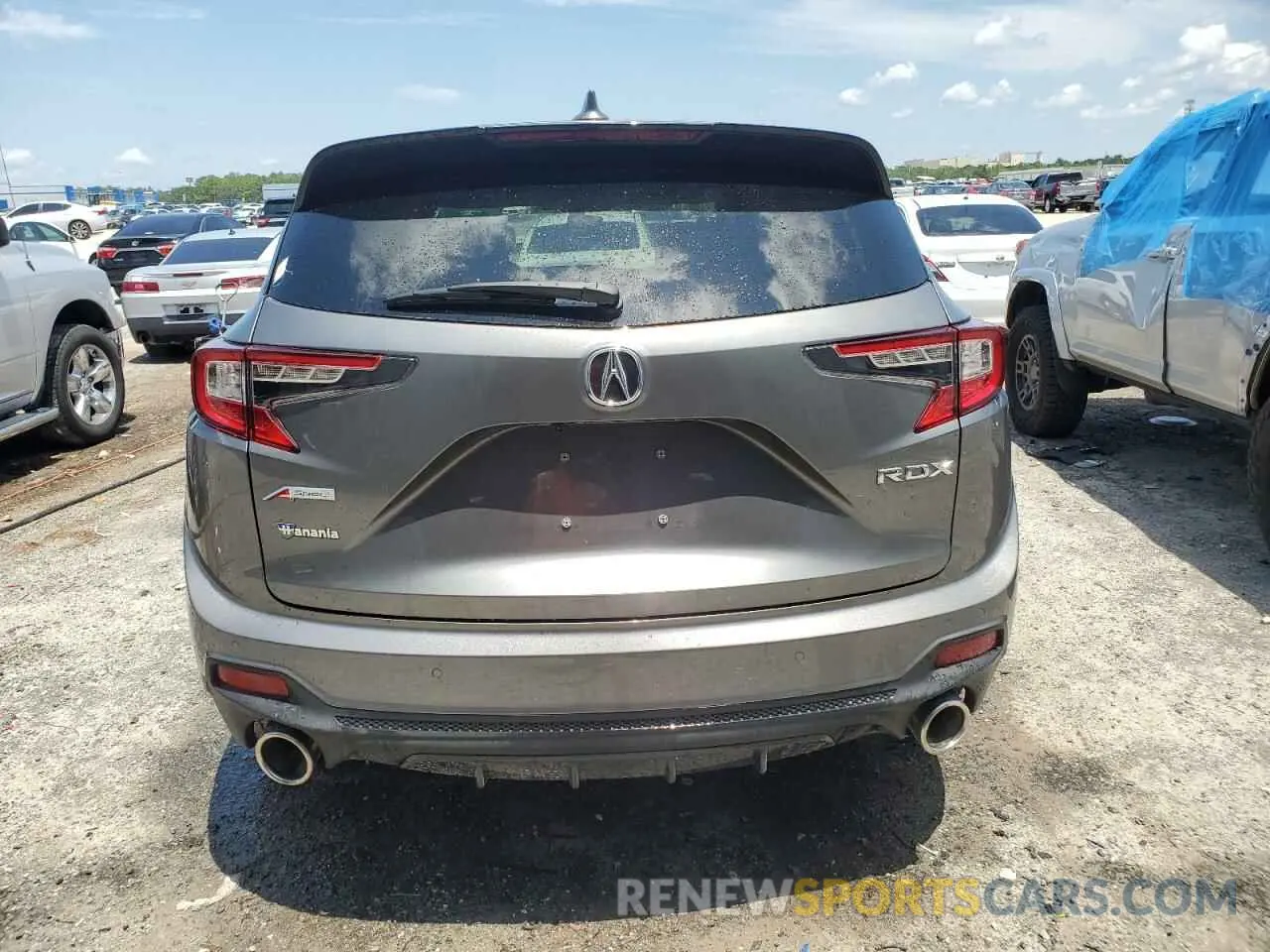 6 fotografías del automóvil dañado 5J8TC1H67PL006388 ACURA RDX 2023