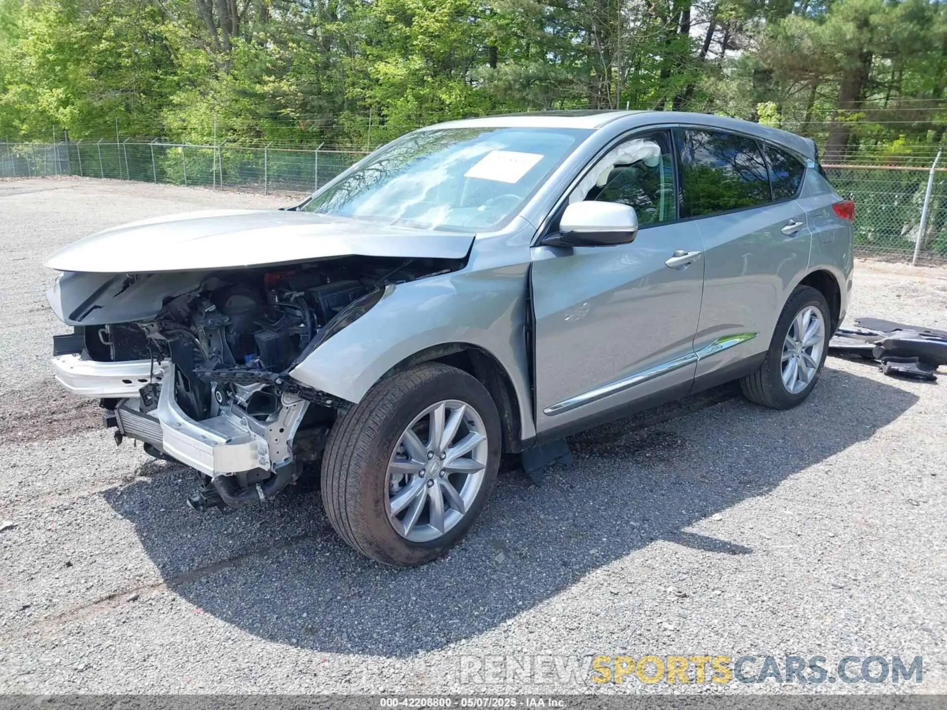 2 fotografías del automóvil dañado 5J8TC2H36PL024683 ACURA RDX 2023
