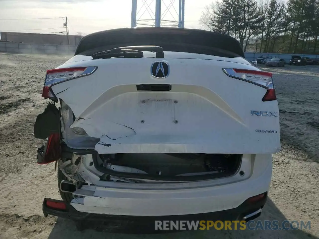 6 fotografías del automóvil dañado 5J8TC2H37PL021386 ACURA RDX 2023