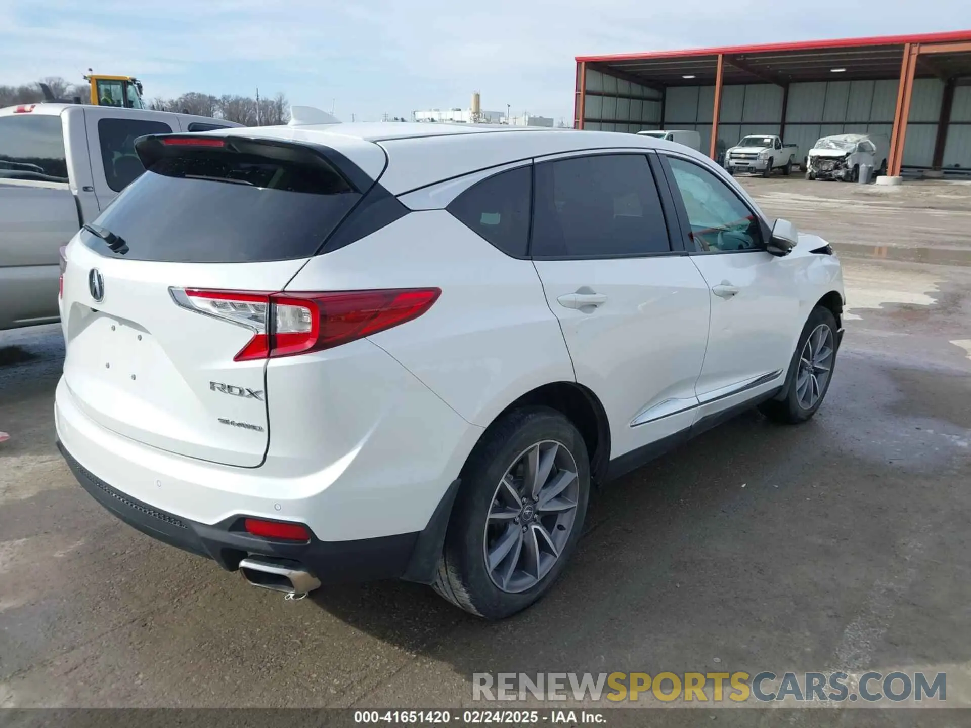 4 fotografías del automóvil dañado 5J8TC2H50PL000526 ACURA RDX 2023