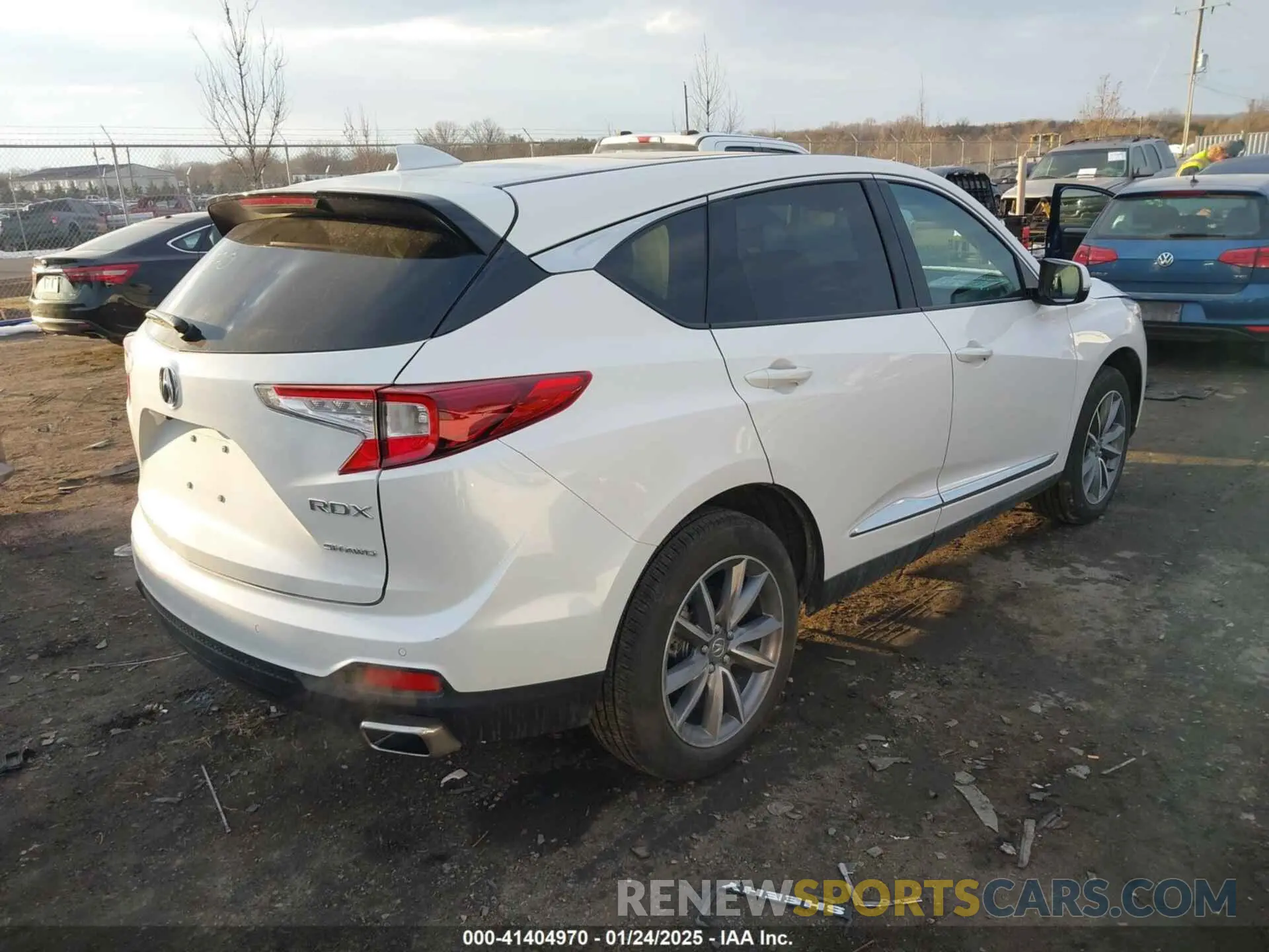 4 fotografías del automóvil dañado 5J8TC2H50PL012482 ACURA RDX 2023