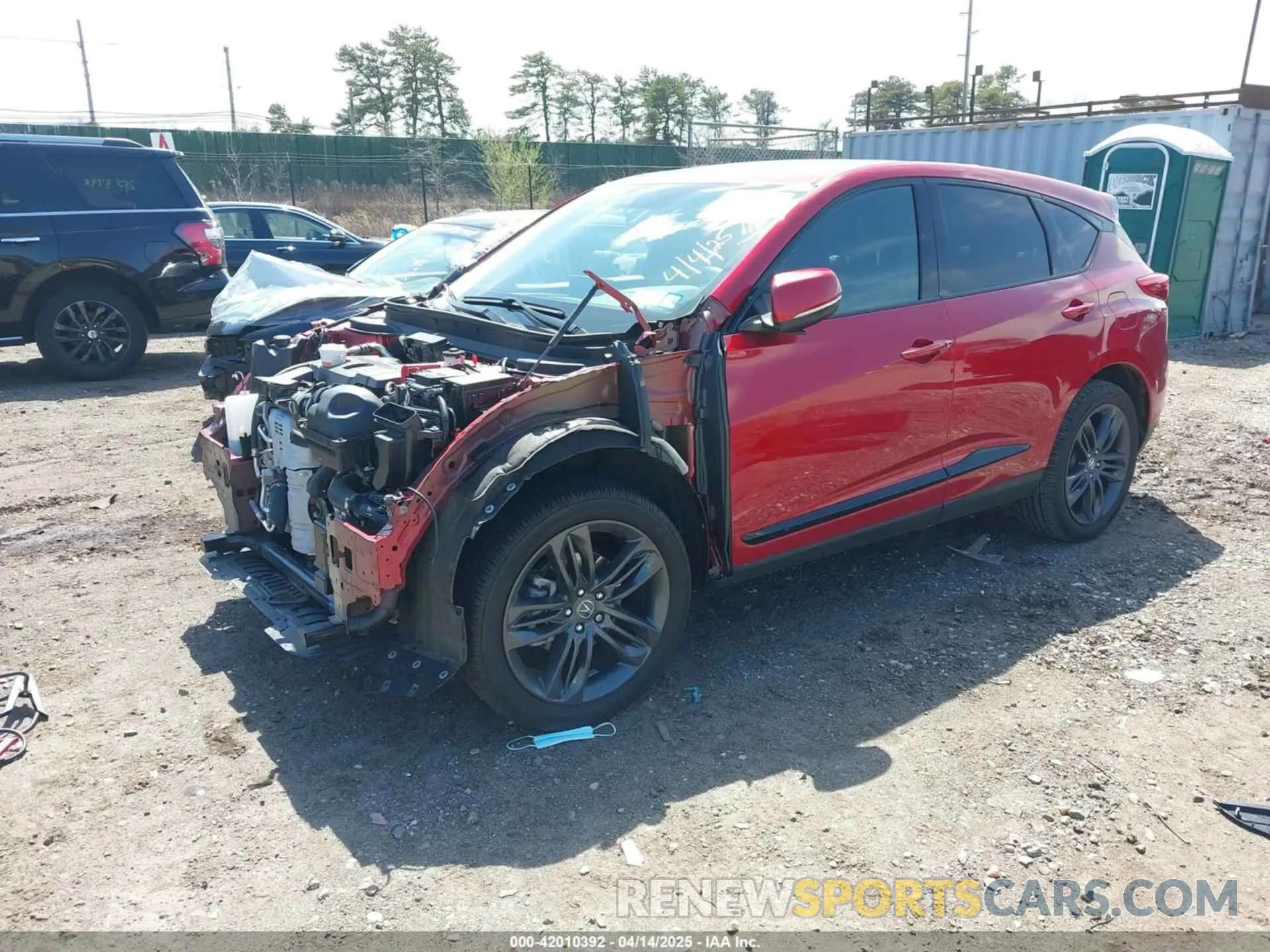2 fotografías del automóvil dañado 5J8TC2H61PL009180 ACURA RDX 2023