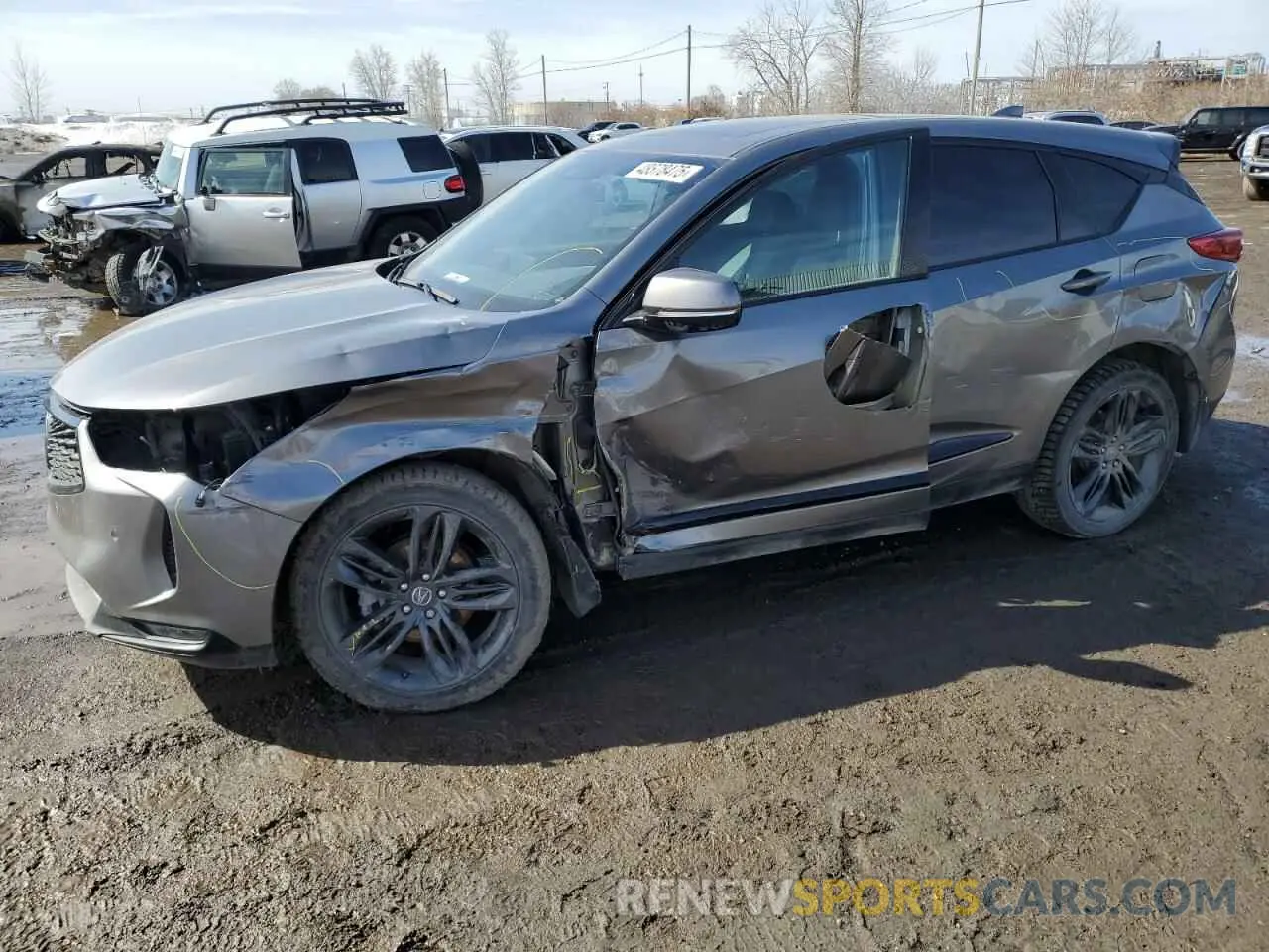 1 fotografías del automóvil dañado 5J8TC2H61PL801331 ACURA RDX 2023