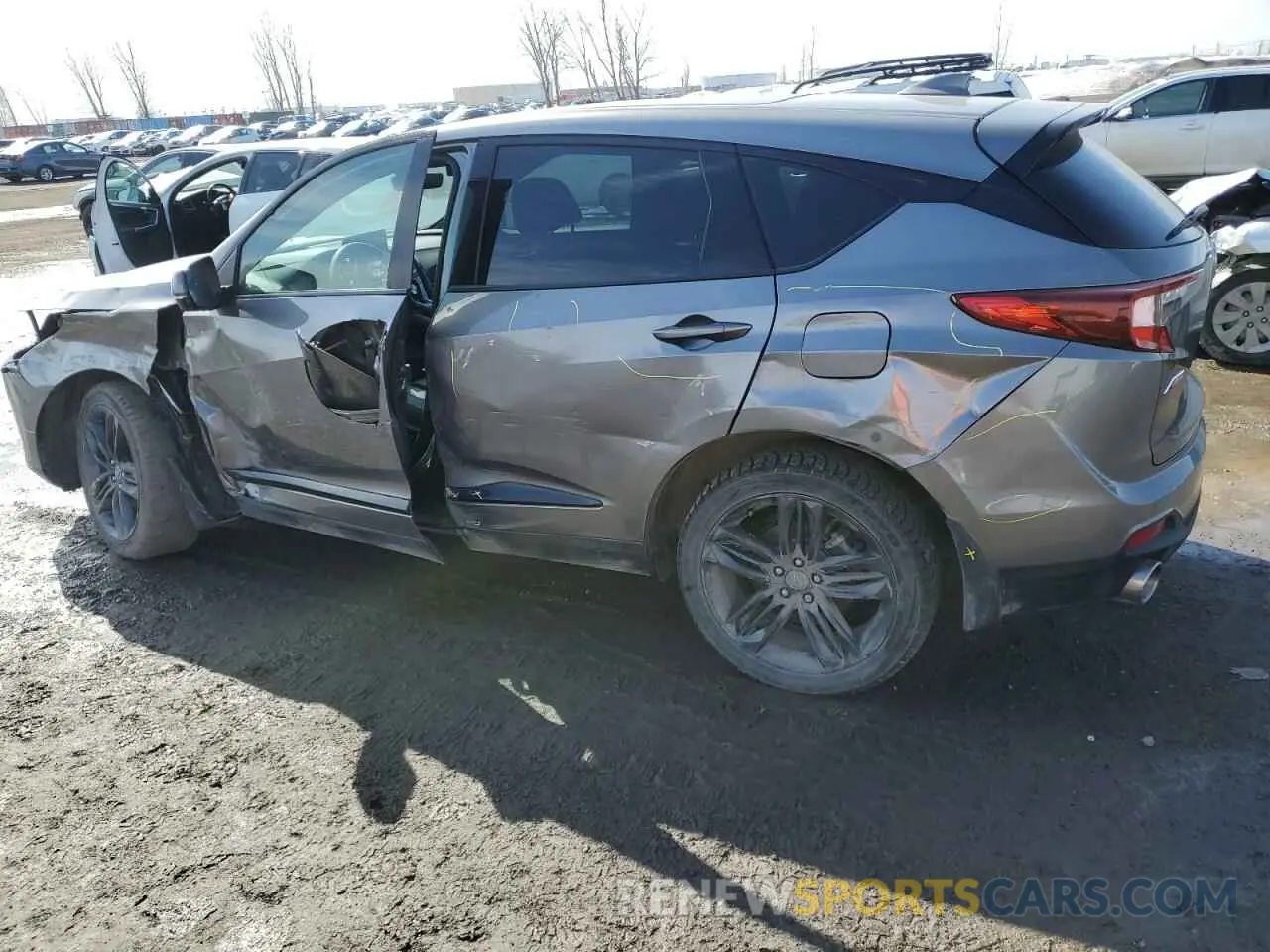 2 fotografías del automóvil dañado 5J8TC2H61PL801331 ACURA RDX 2023